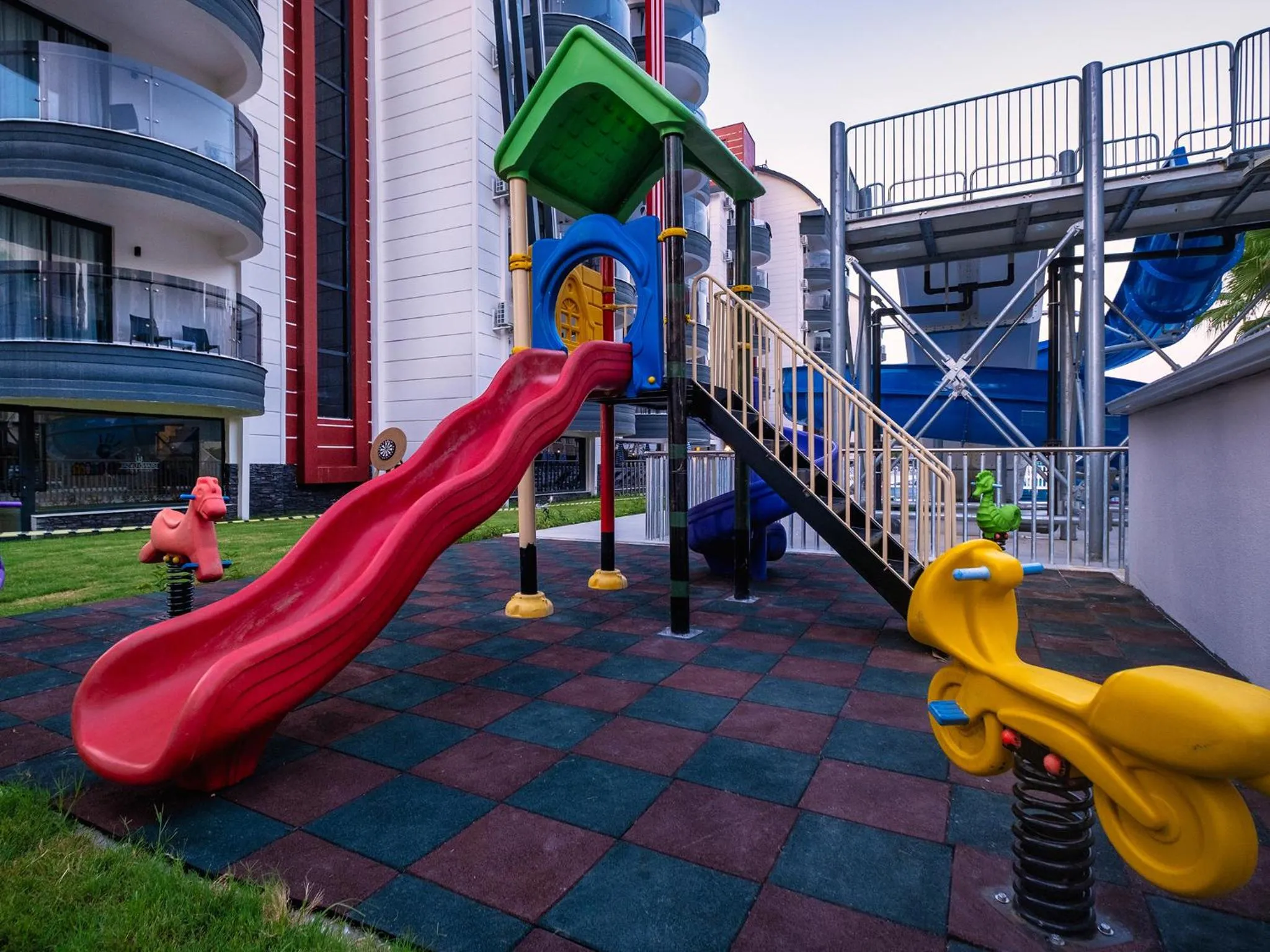 Children play ground in Grand Uysal Beach & Spa Hotel