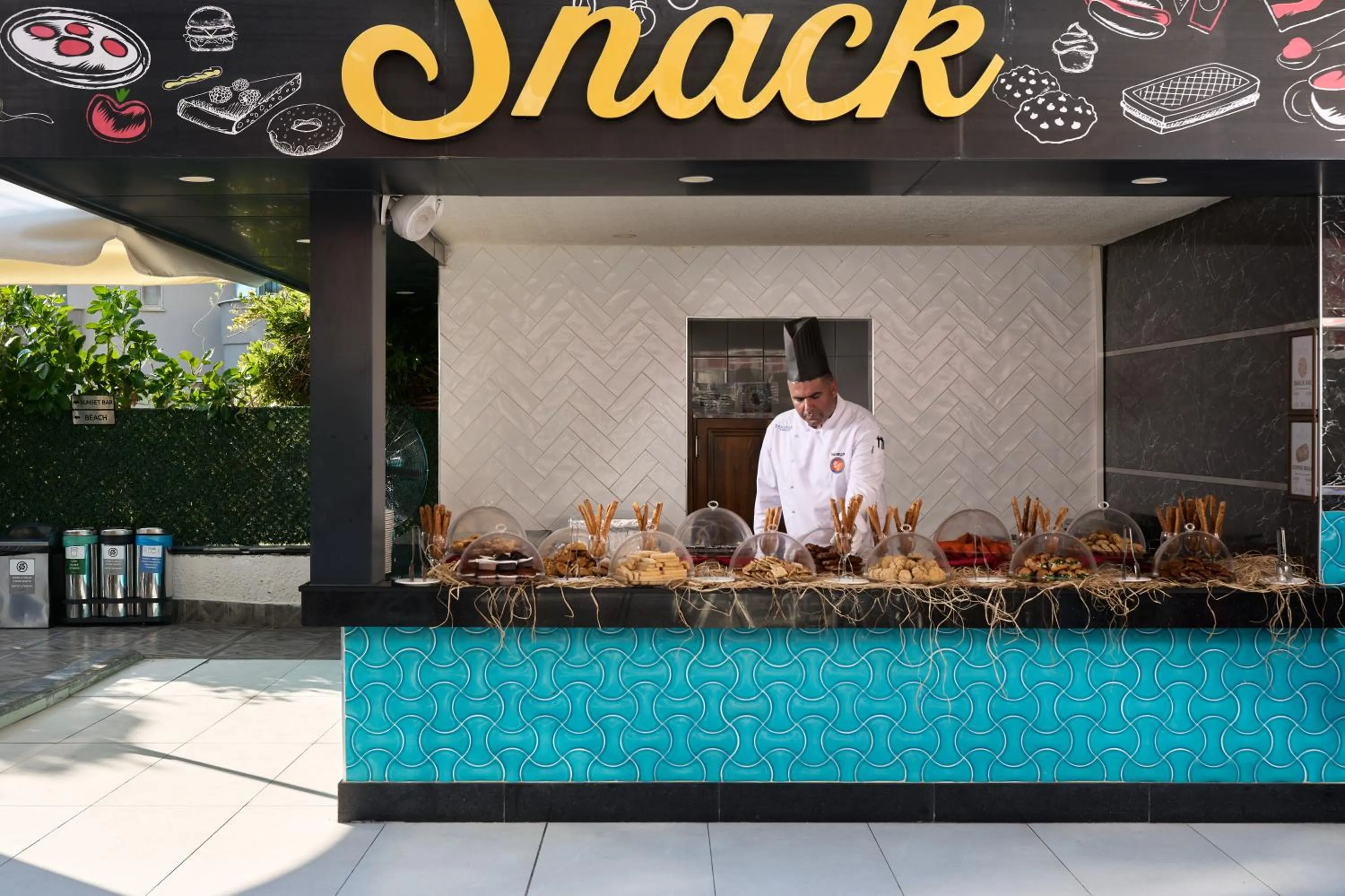 Food and drinks in Grand Uysal Beach & Spa Hotel