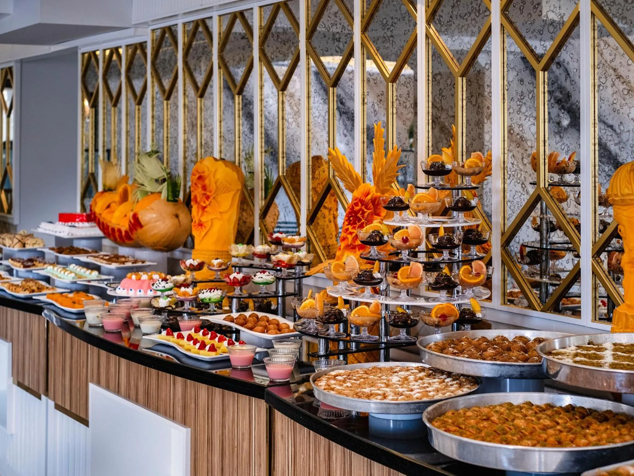 Dining area in Grand Uysal Beach & Spa Hotel