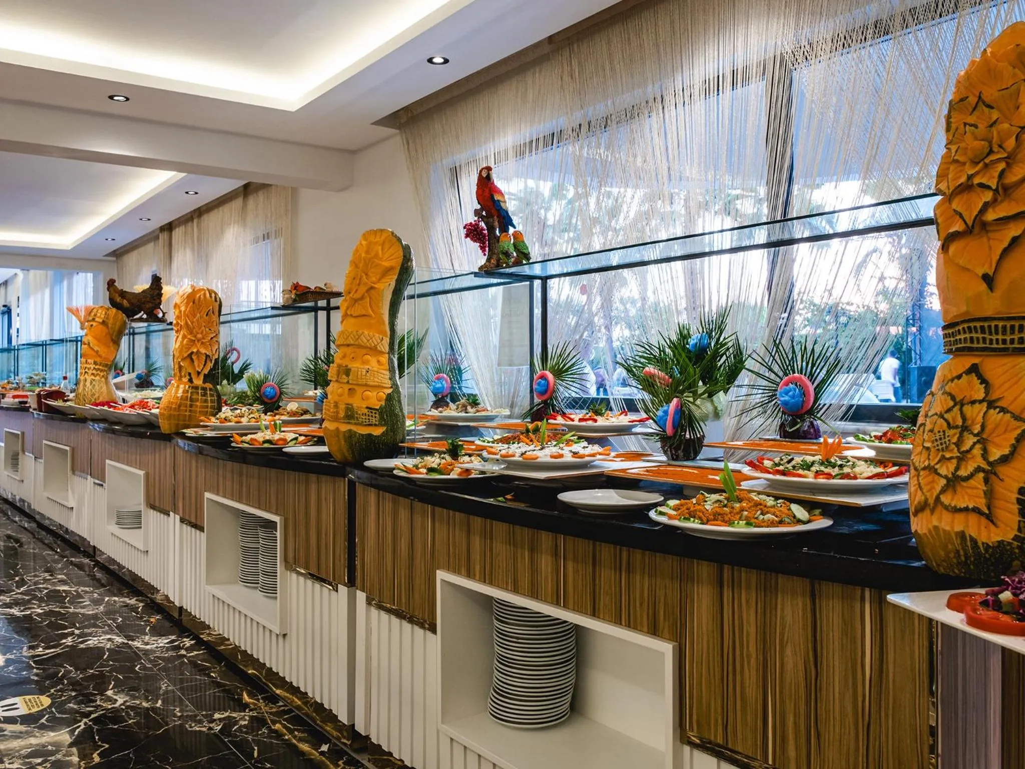 Dining area in Grand Uysal Beach & Spa Hotel
