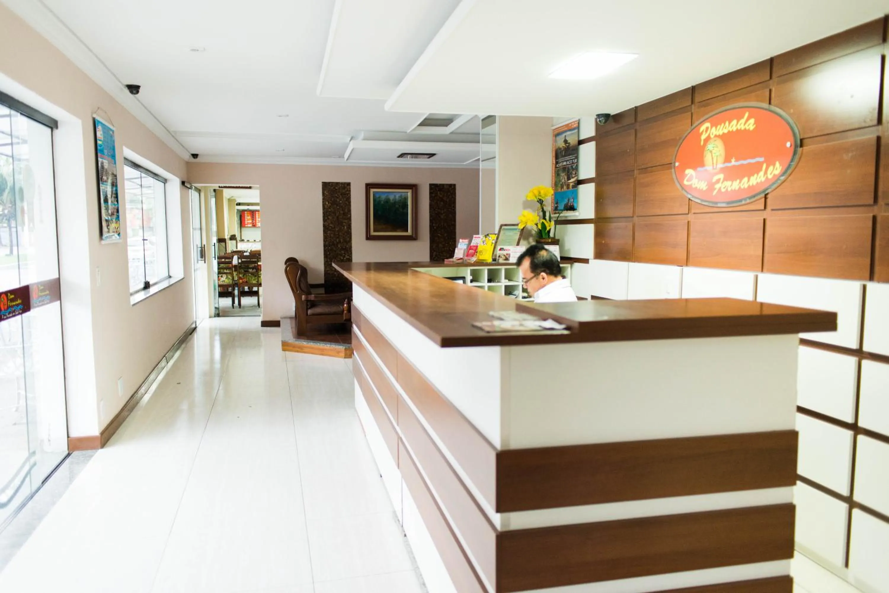 Lobby or reception in Pousada Dom Fernandes