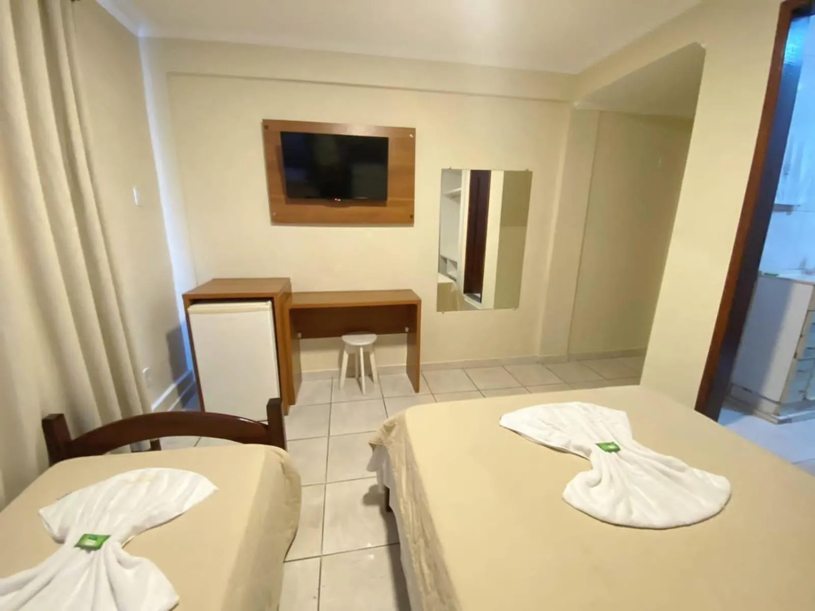 Bed in Pousada Dom Fernandes