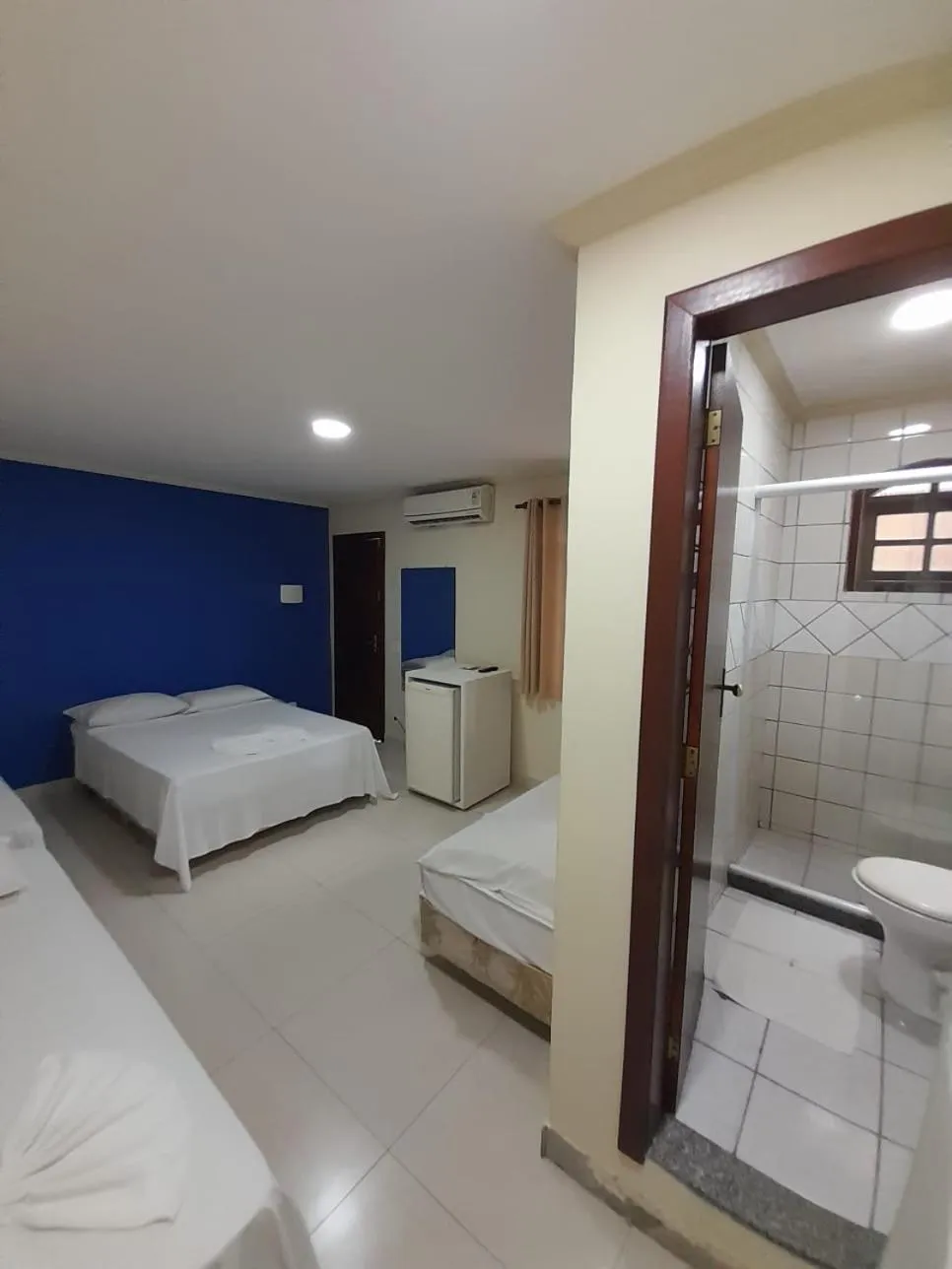 Bed in Pousada Dom Fernandes