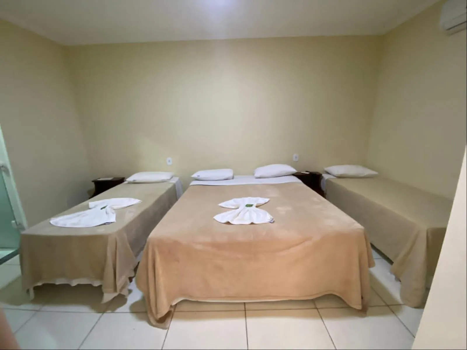 Bed in Pousada Dom Fernandes