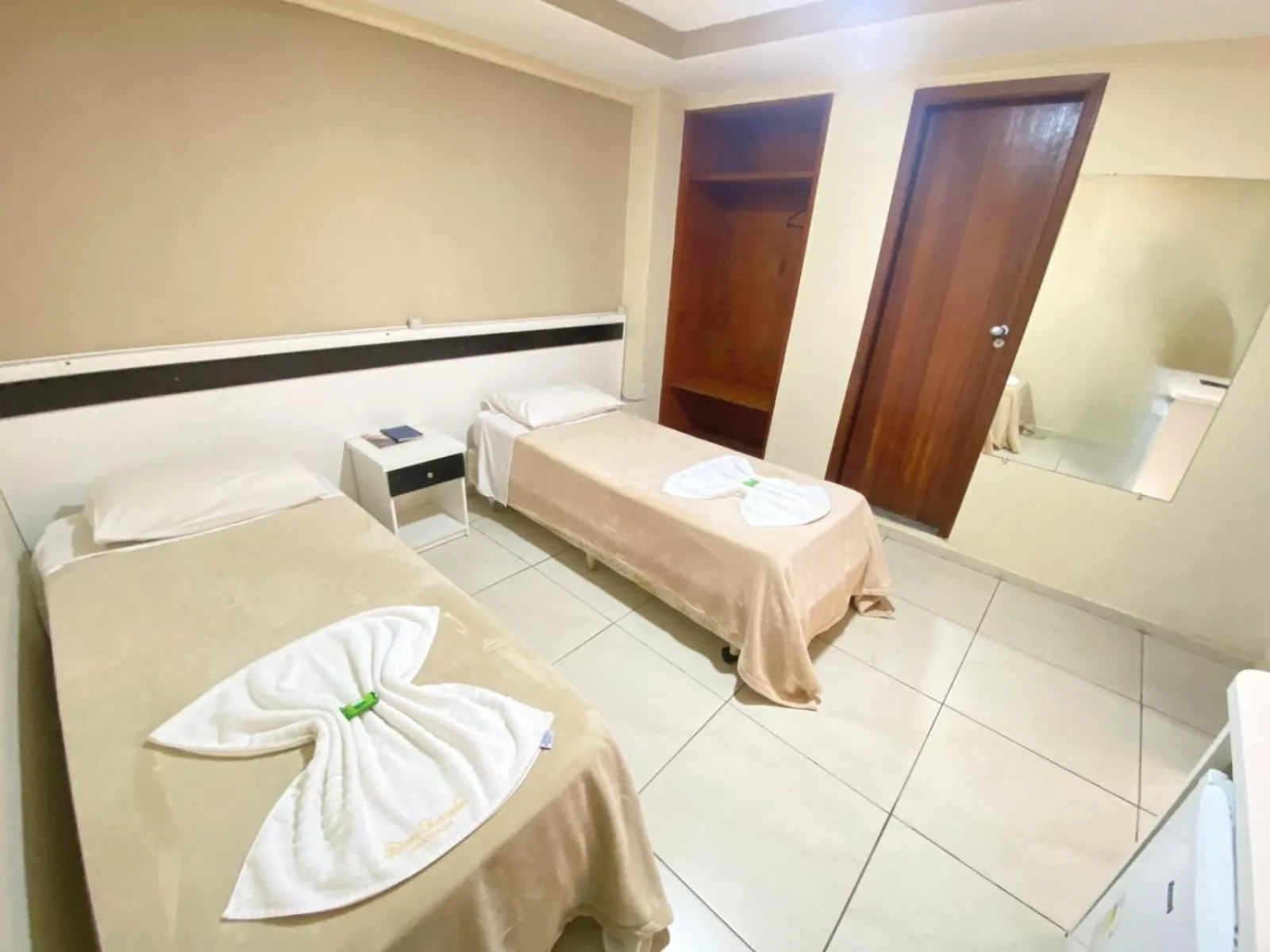 Bed in Pousada Dom Fernandes