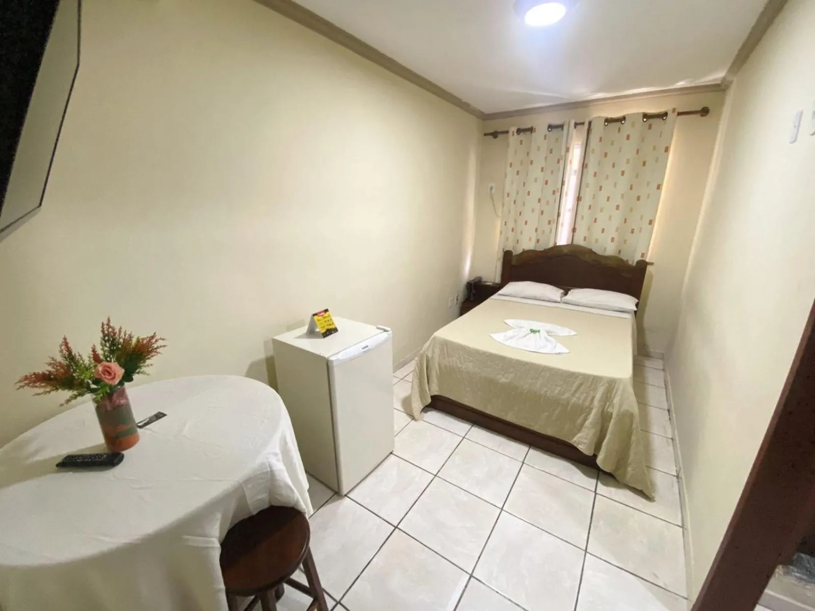 Bed in Pousada Dom Fernandes