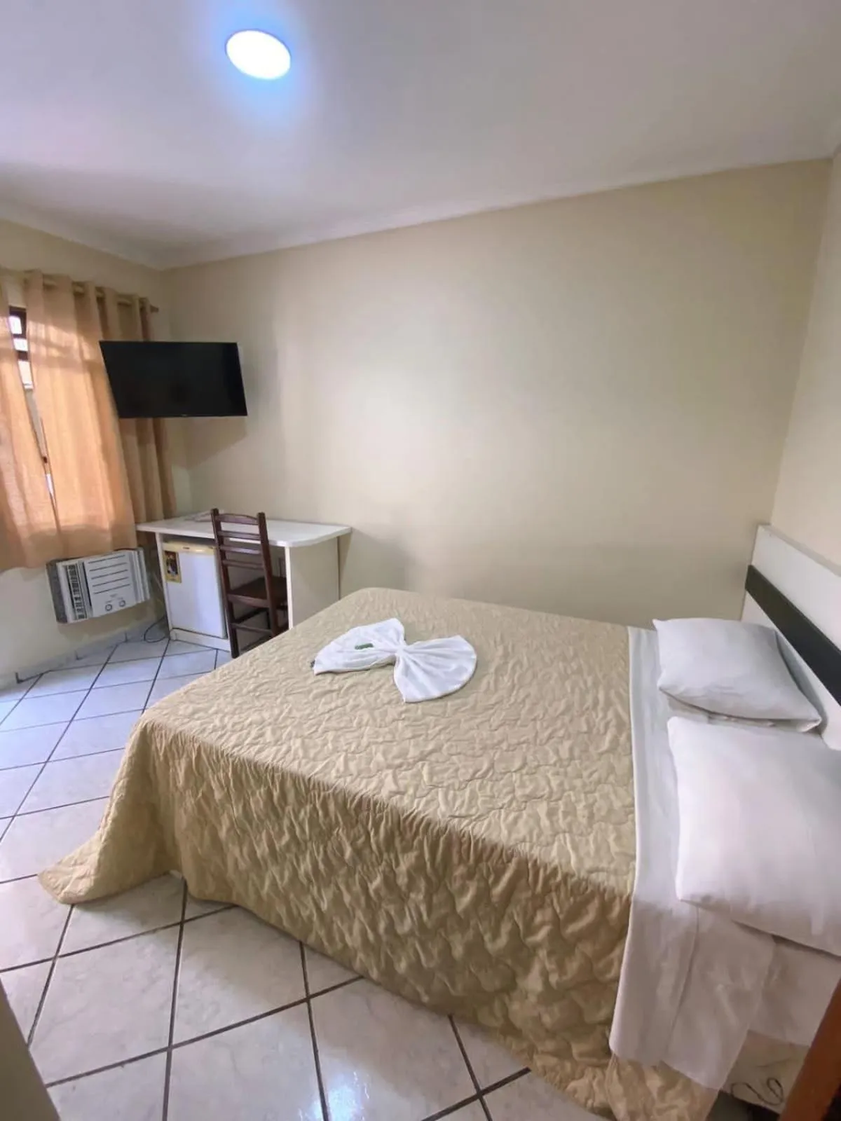 Bed in Pousada Dom Fernandes