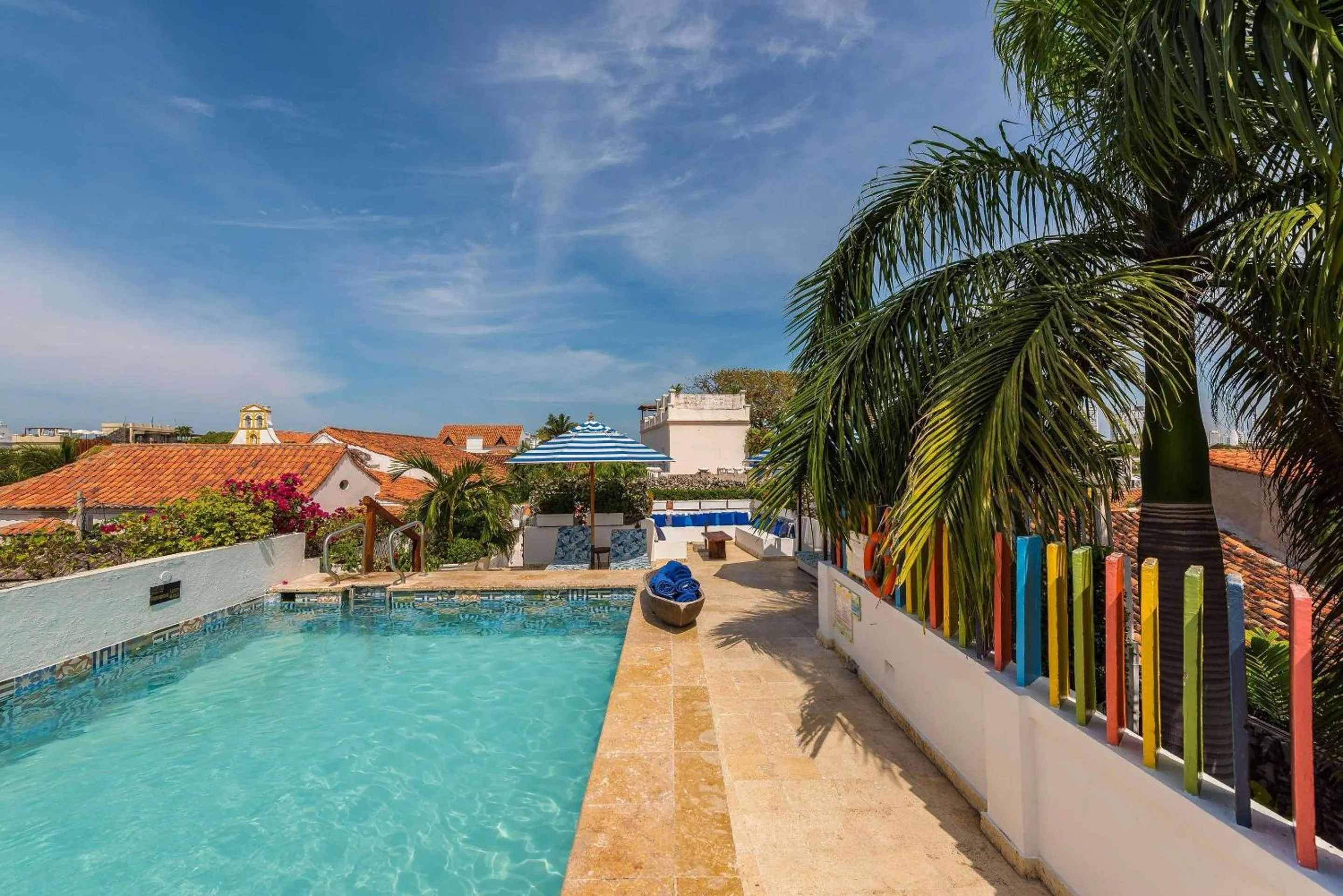 Swimming pool in Hotel Bantu by Faranda Boutique, a member of Radisson Individuals