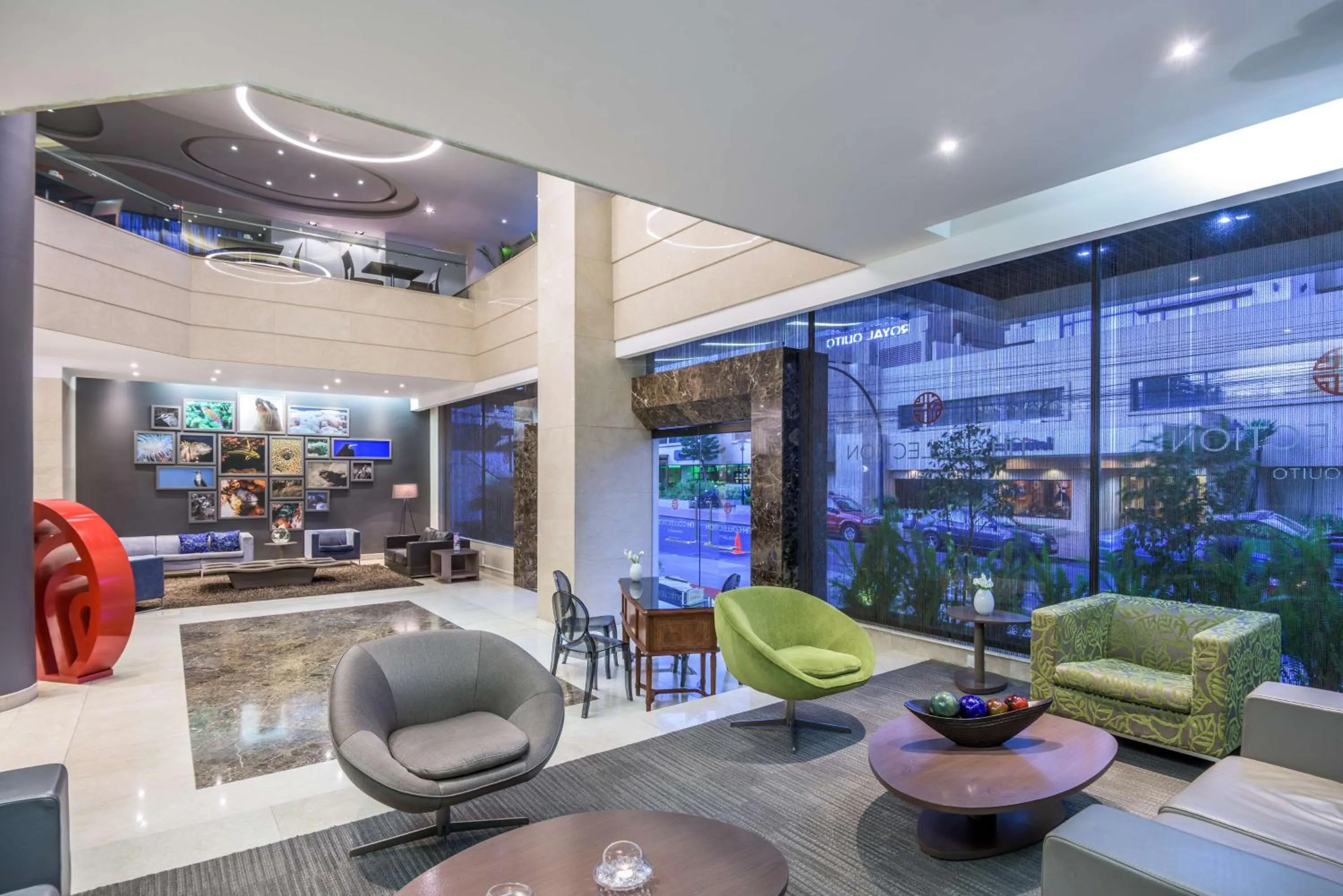 Lobby or reception in NH Collection Quito Royal