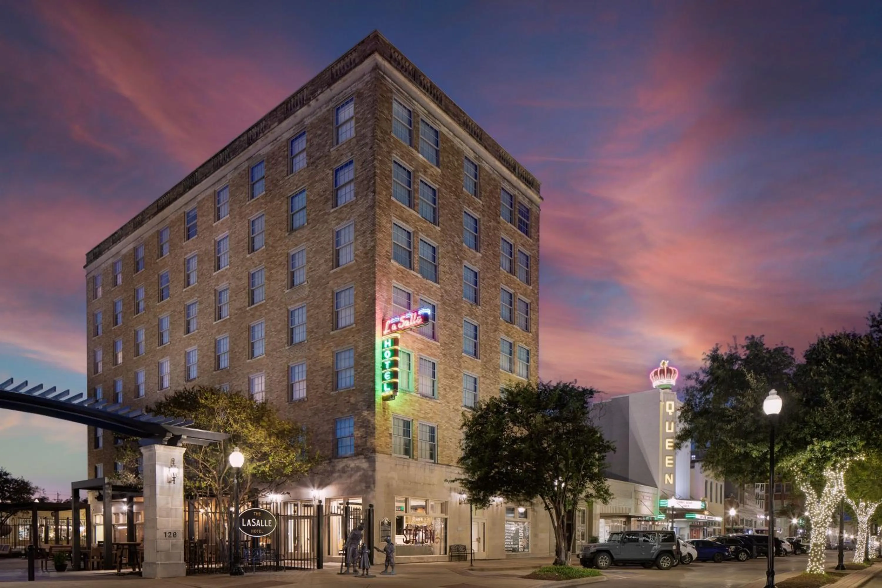 Property building in The LaSalle Hotel, Bryan College Station, a Tribute Portfolio Hotel