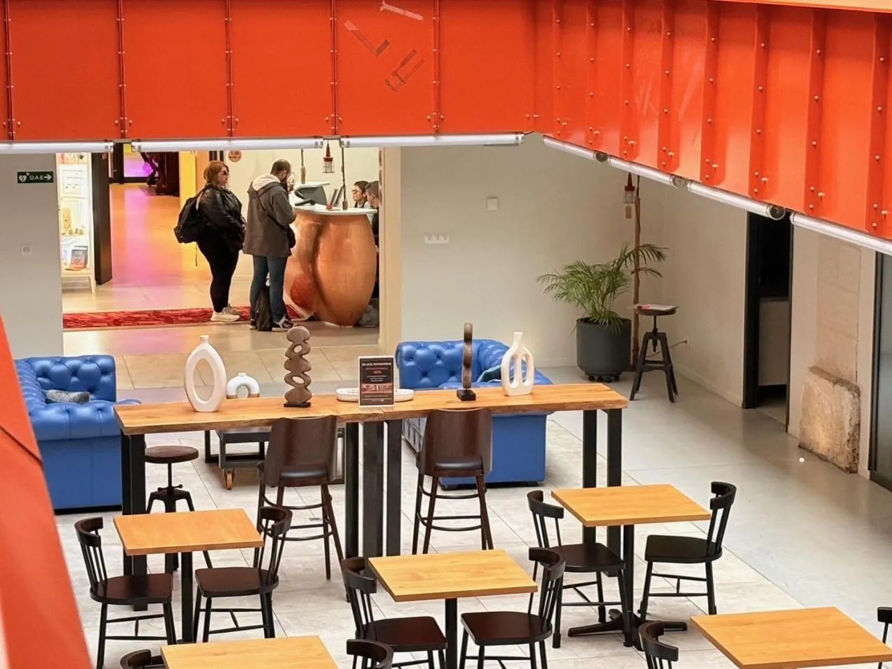 Lobby or reception in Hôtel La Fabrique