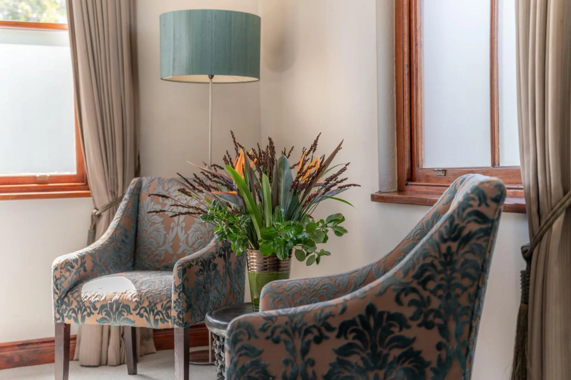 Seating area in Nova Constantia Boutique Residence