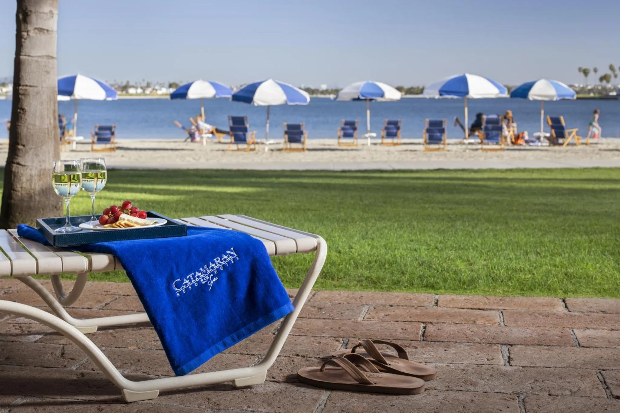 Beach in Catamaran Resort Hotel and Spa