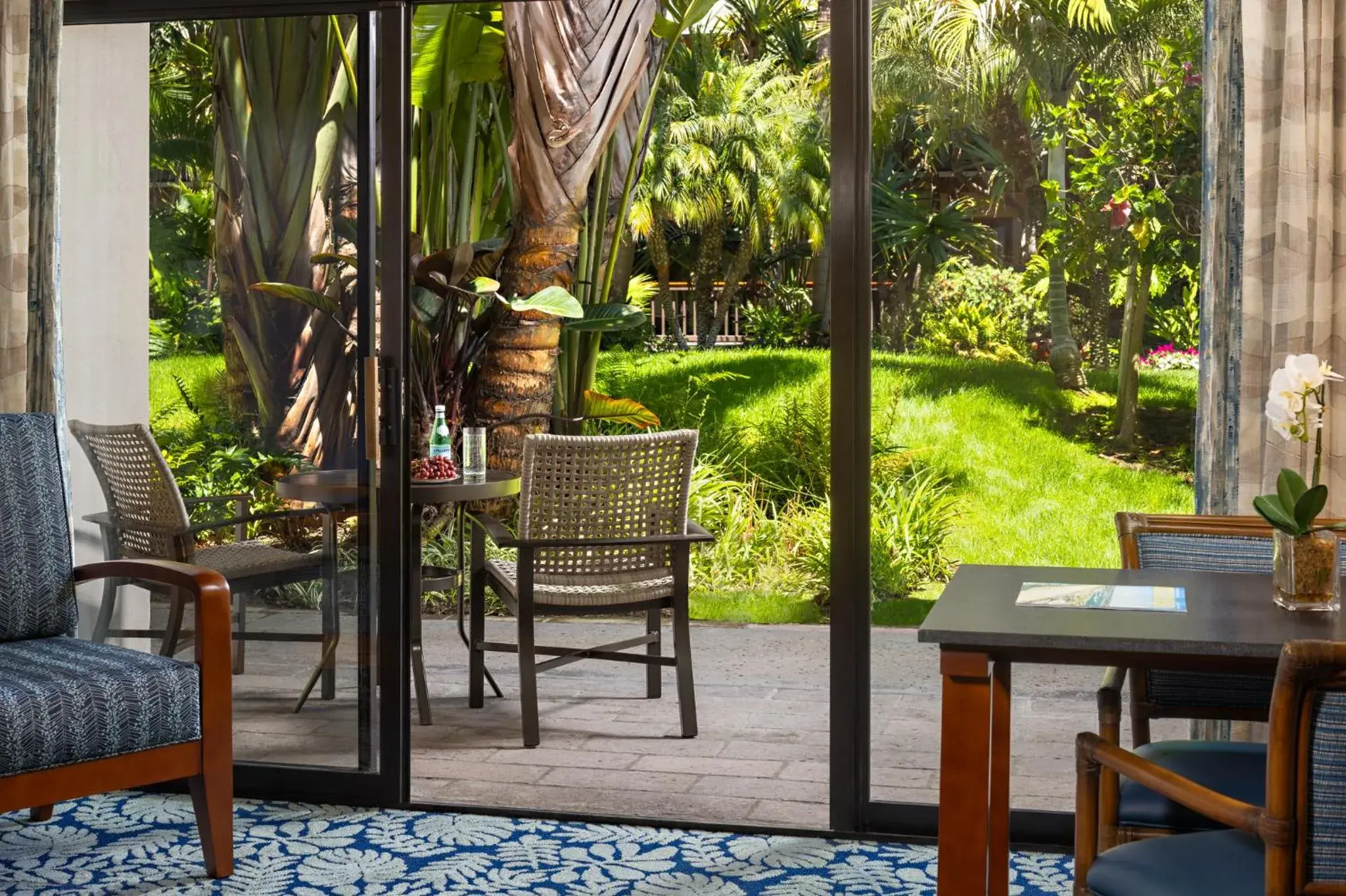 Garden view in Catamaran Resort Hotel and Spa Garden view in Catamaran Resort Hotel and Spa