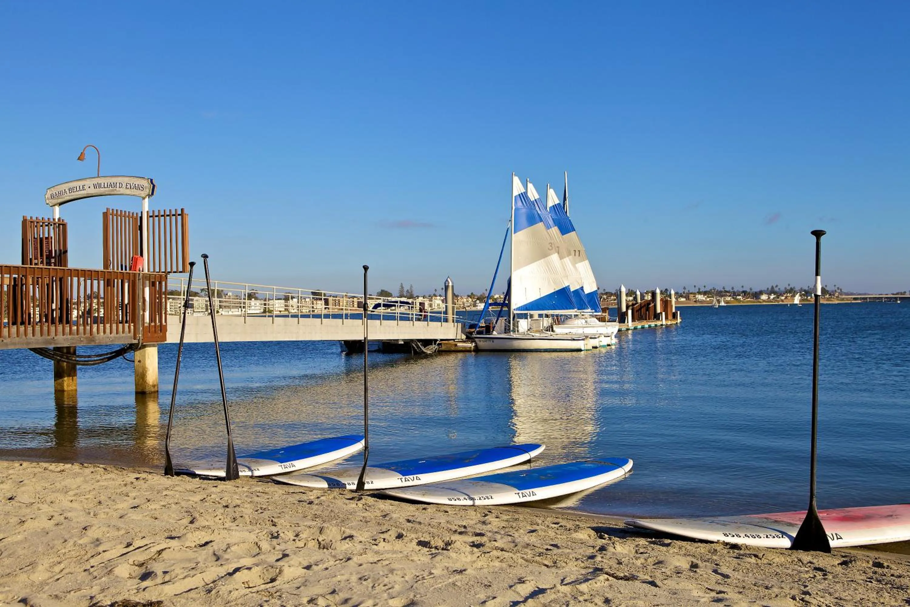 Beach in Catamaran Resort Hotel and Spa