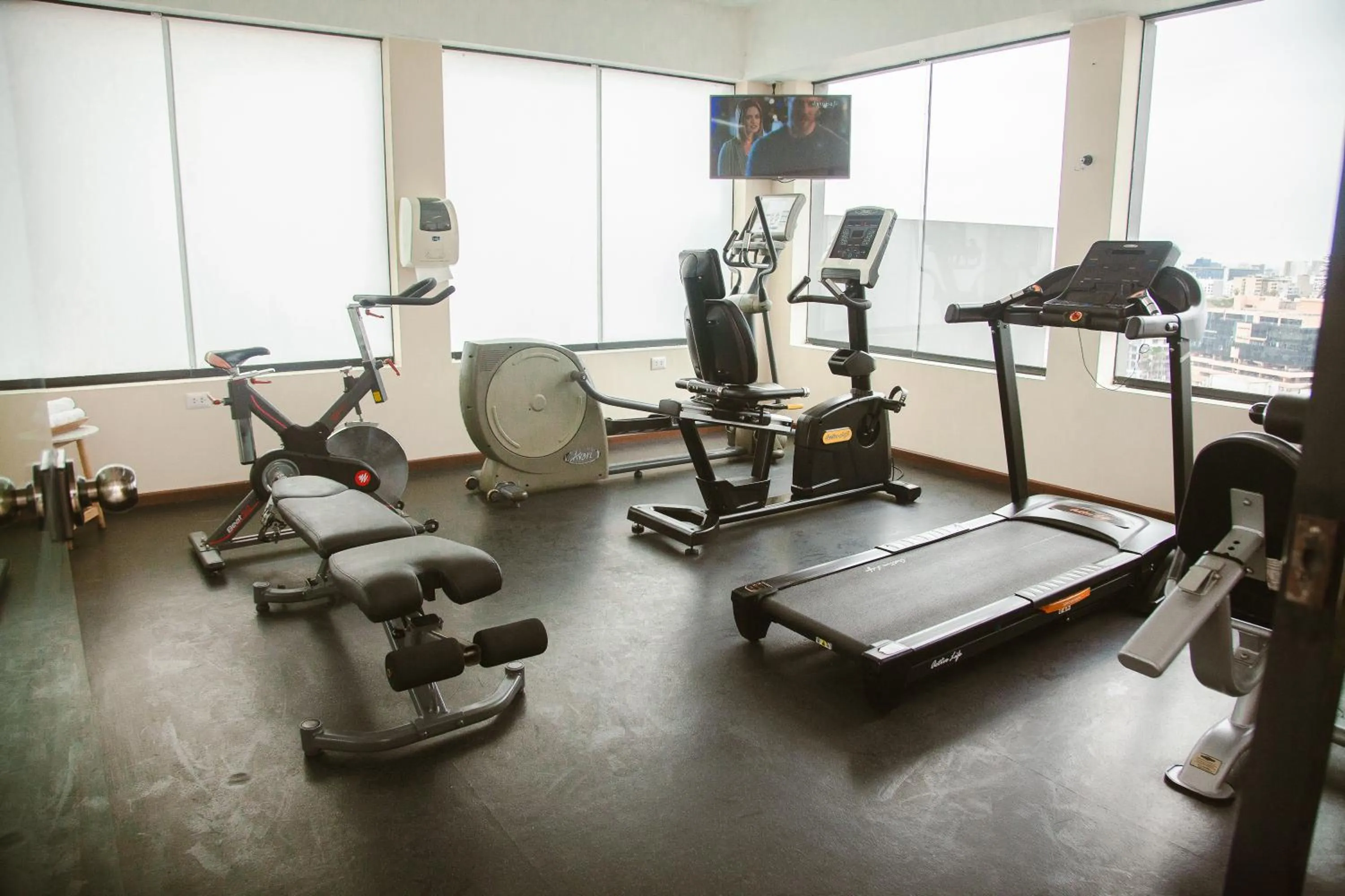Fitness centre/facilities in Los Tallanes Hotel & Suites