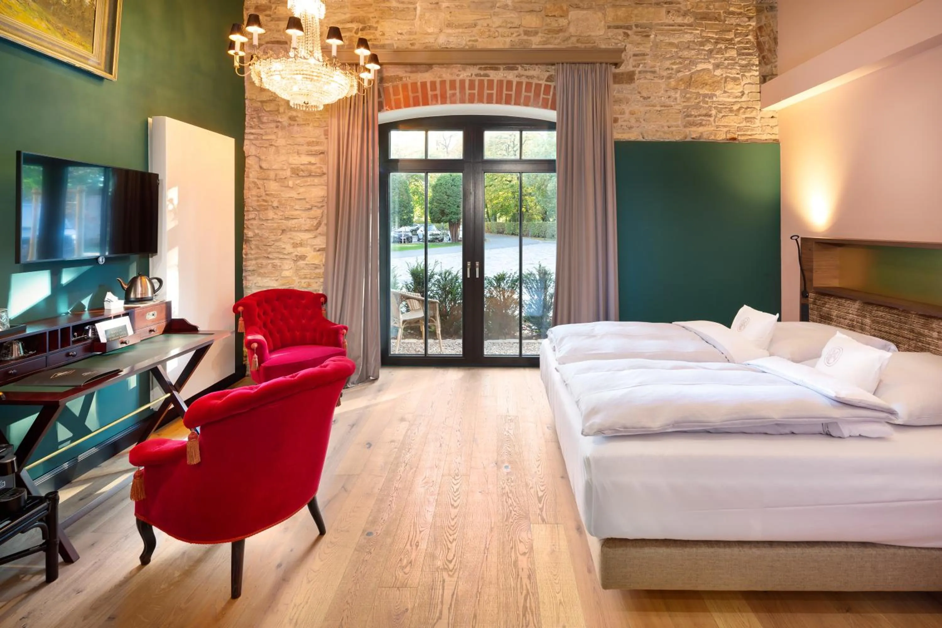 Deluxe Double Room with Balcony - single occupancy in Hotel Rittergut Osthoff