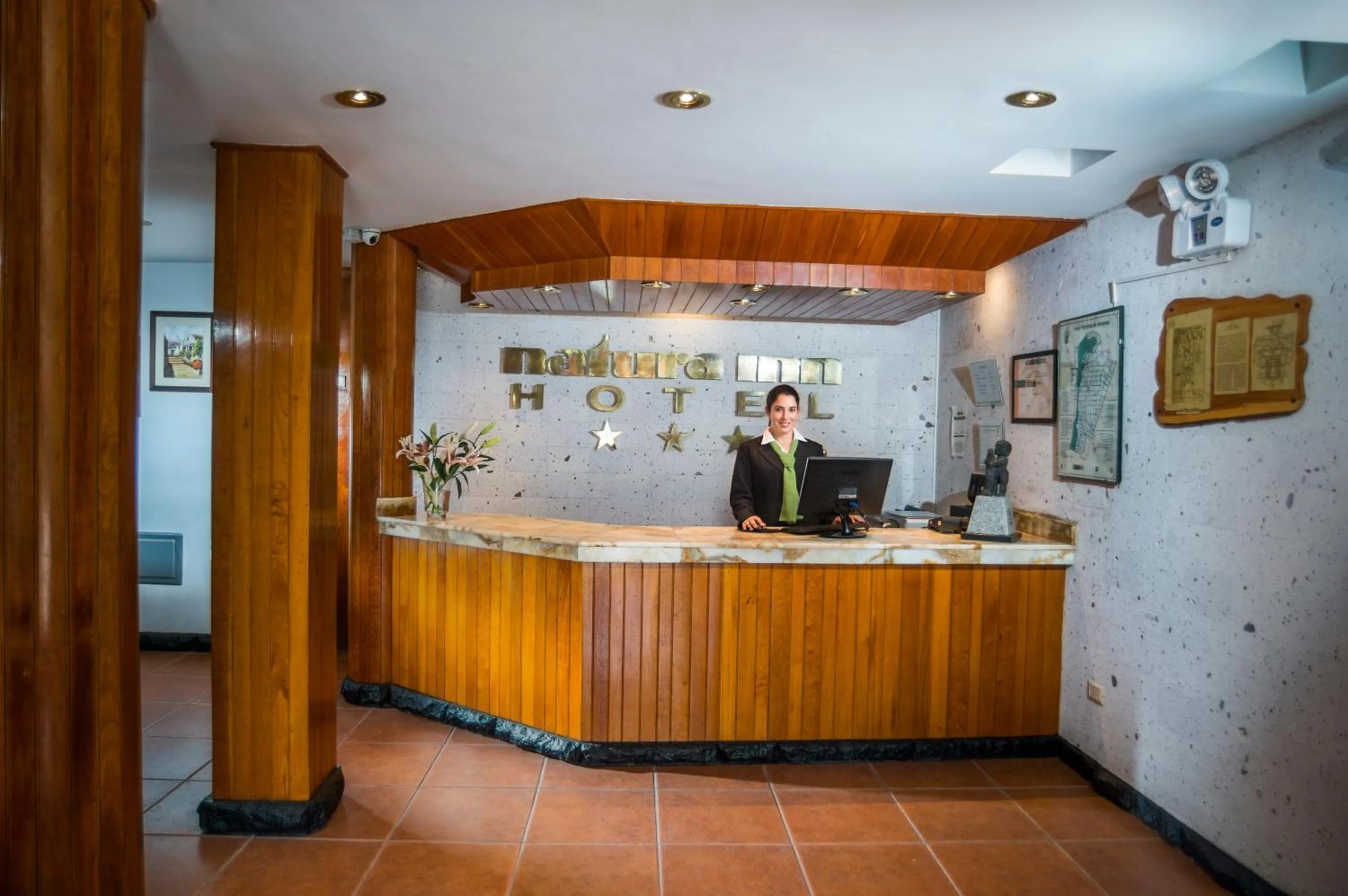 Lobby or reception in Natura Inn Hotel