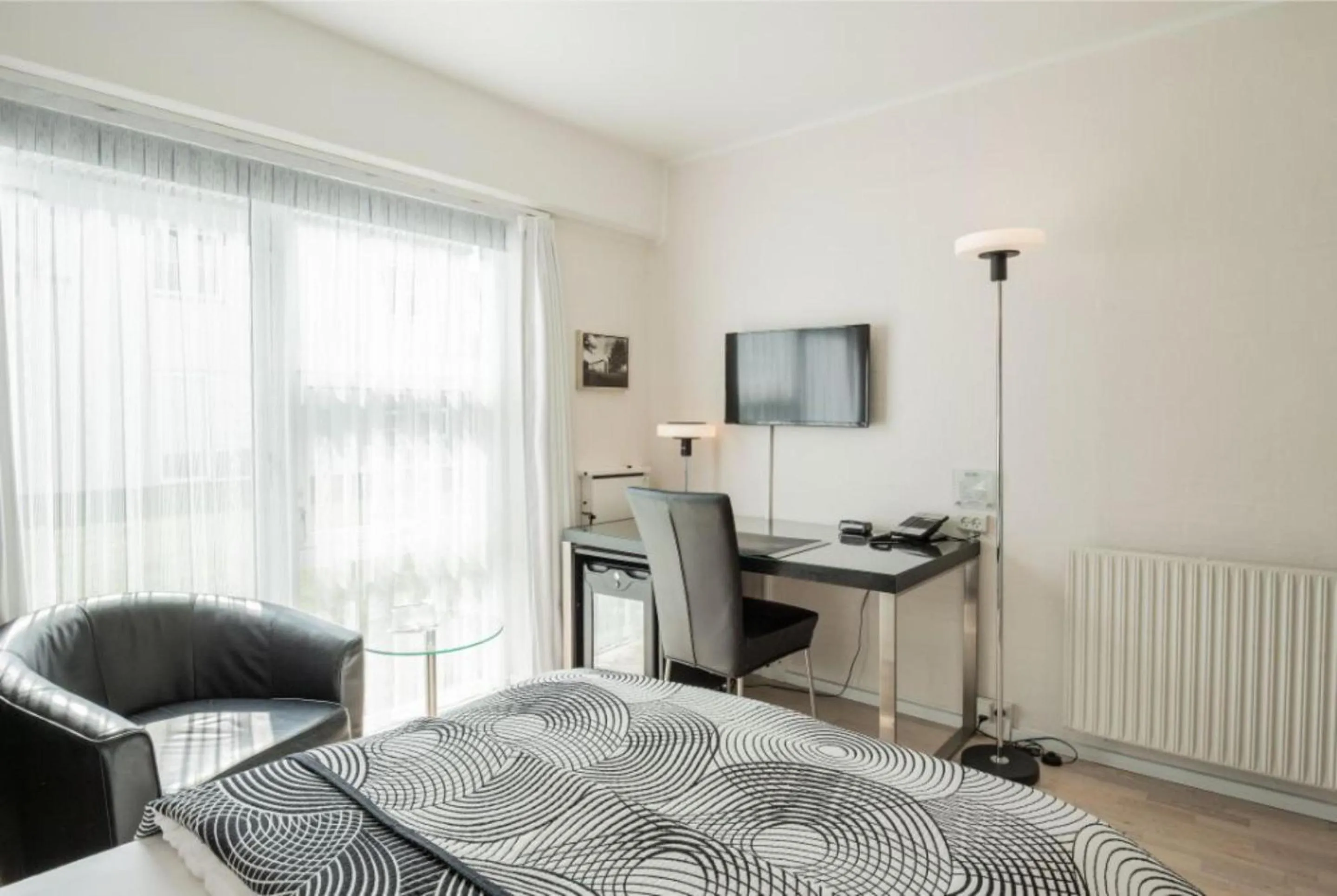 Bed in Golf Hotel Viborg