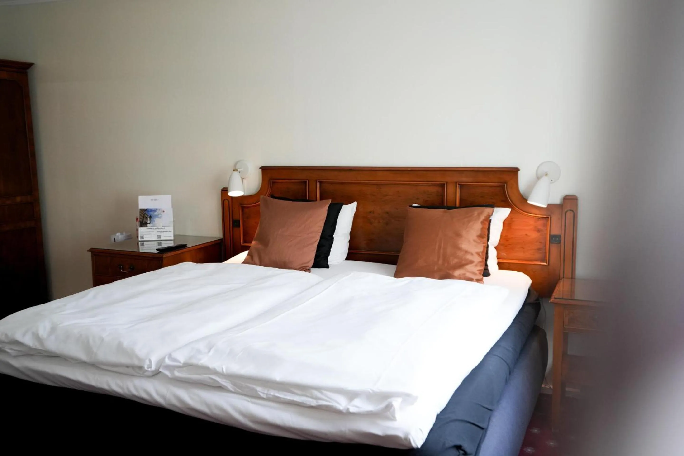 Bed in Golf Hotel Viborg