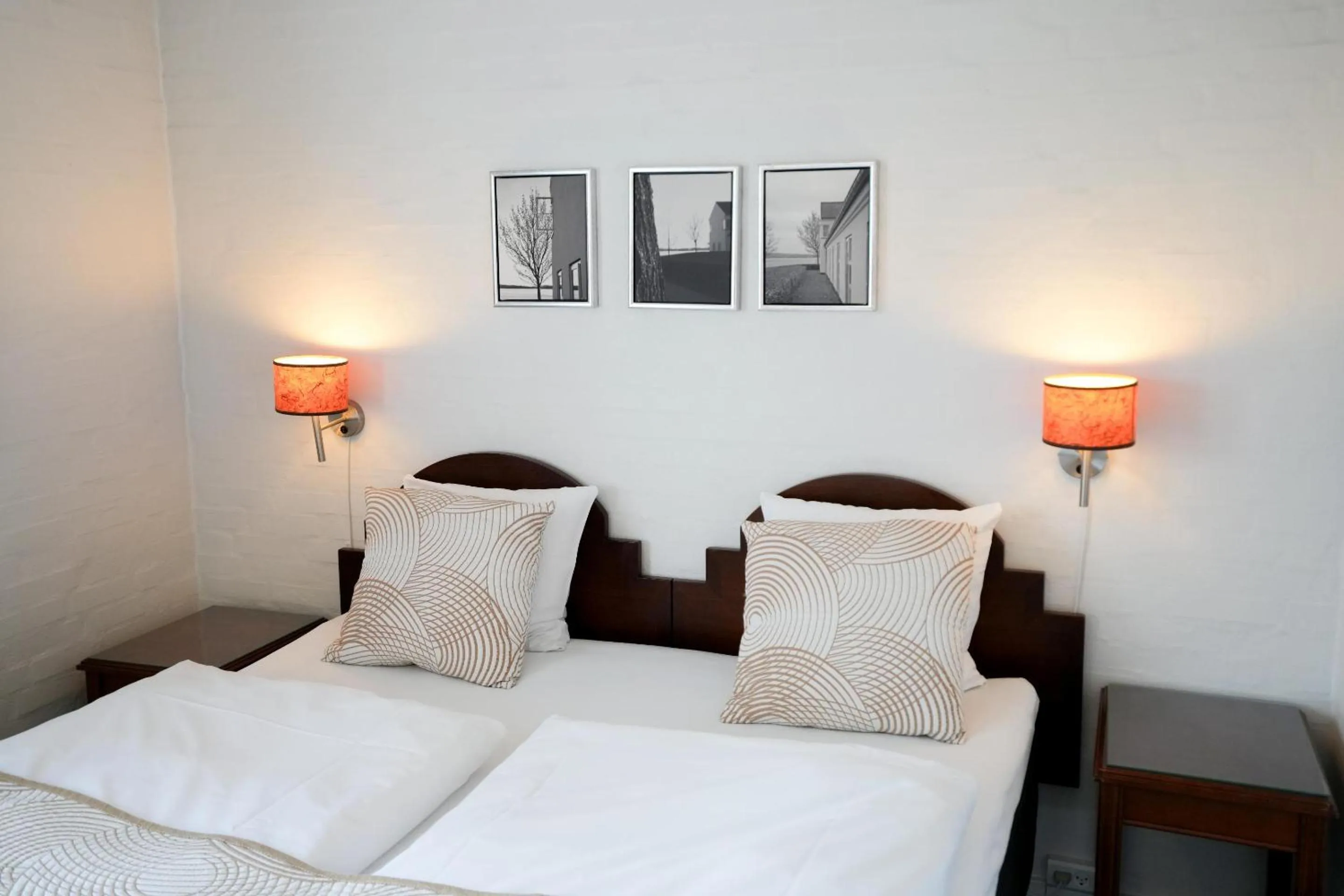 Bed in Golf Hotel Viborg