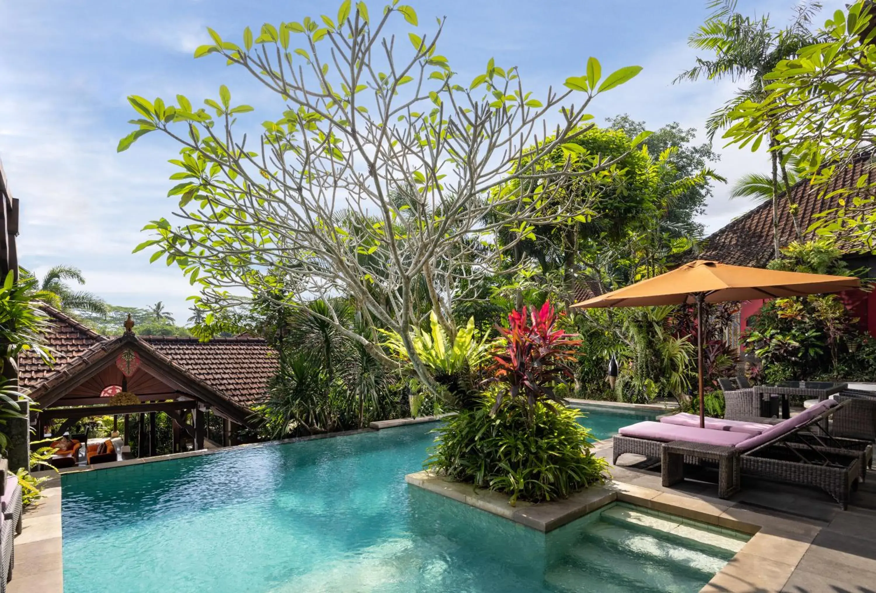 Pool view in Bidadari Private Villas & Retreat Pool view in Bidadari Private Villas & Retreat
