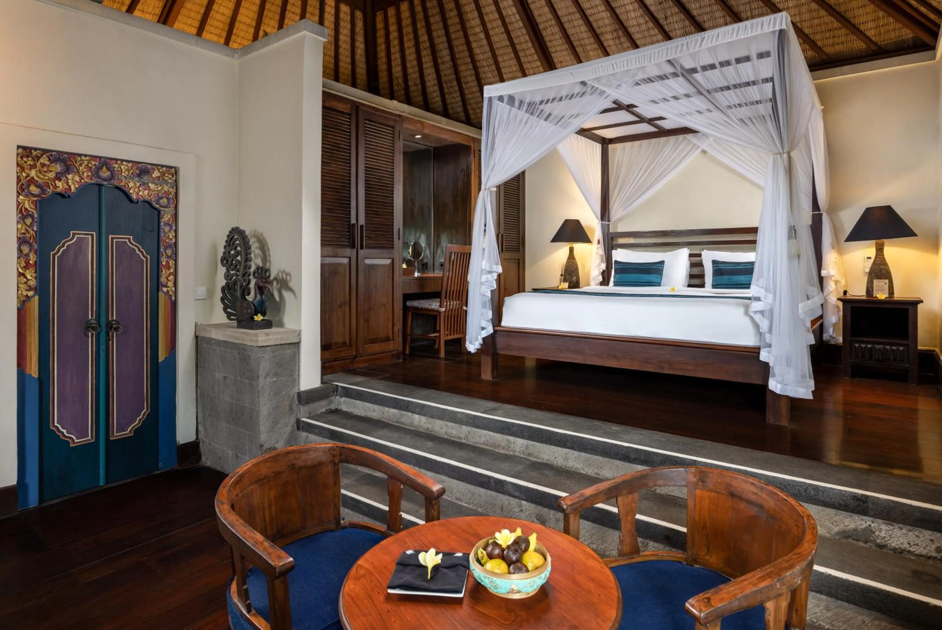 Bed in Bidadari Private Villas & Retreat