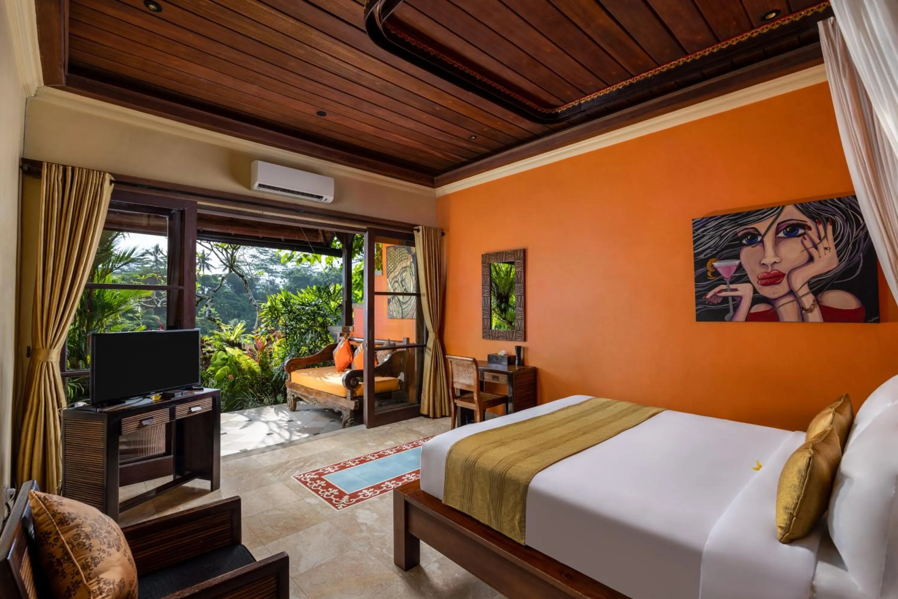 Bedroom, Bed in Bidadari Private Villas & Retreat