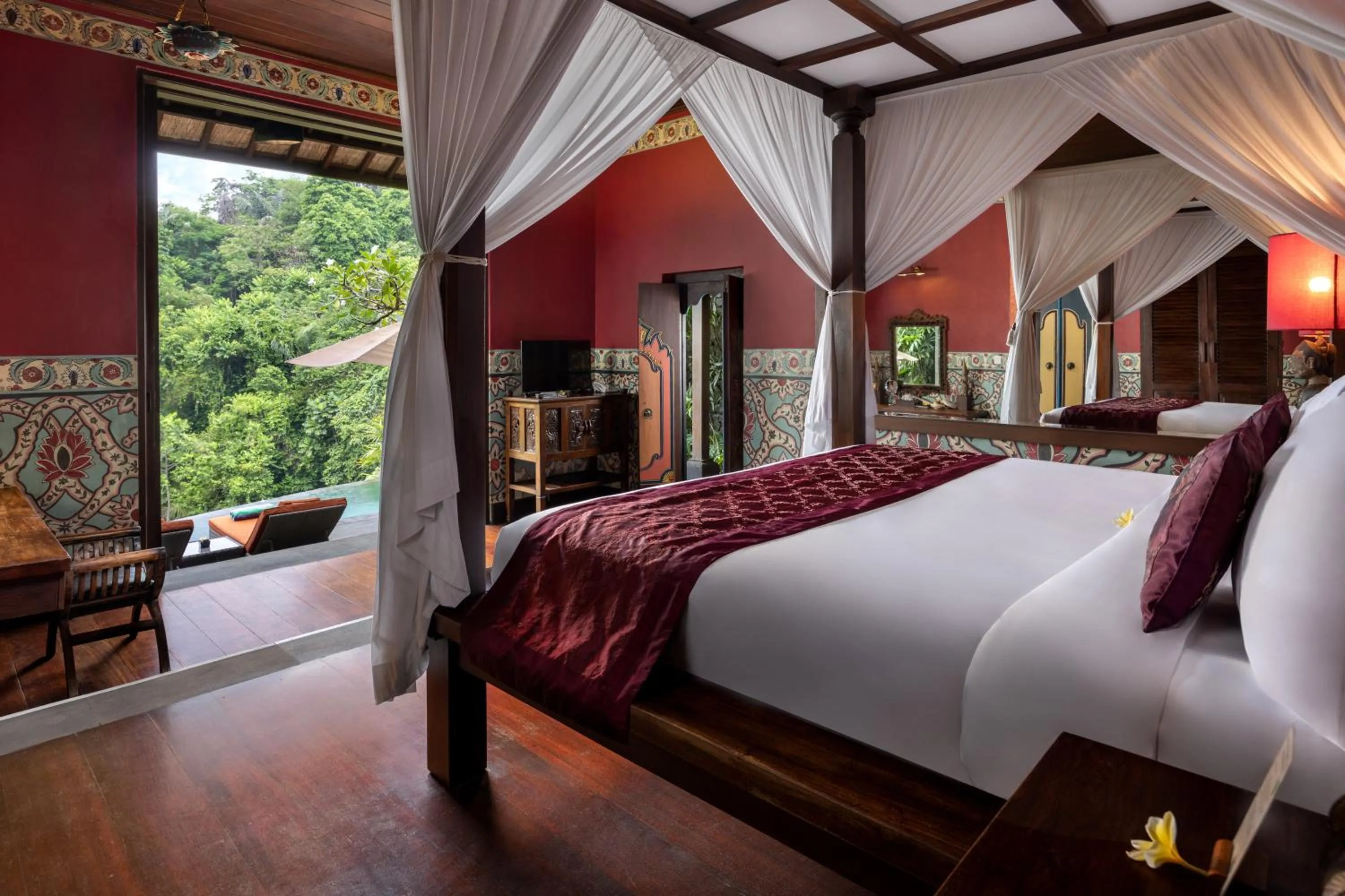 Bedroom, Bed in Bidadari Private Villas & Retreat