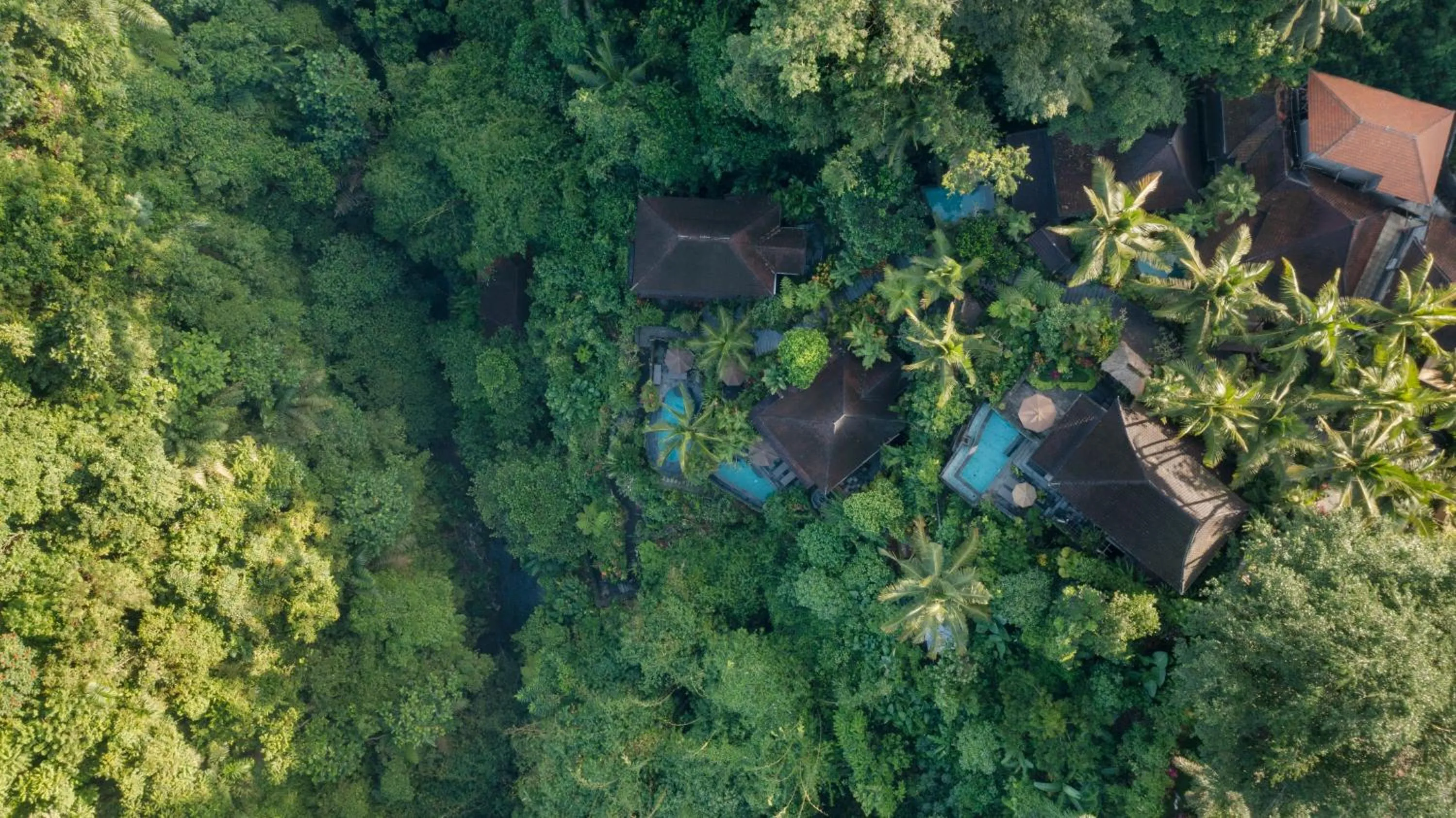 Bird's eye view in Bidadari Private Villas & Retreat