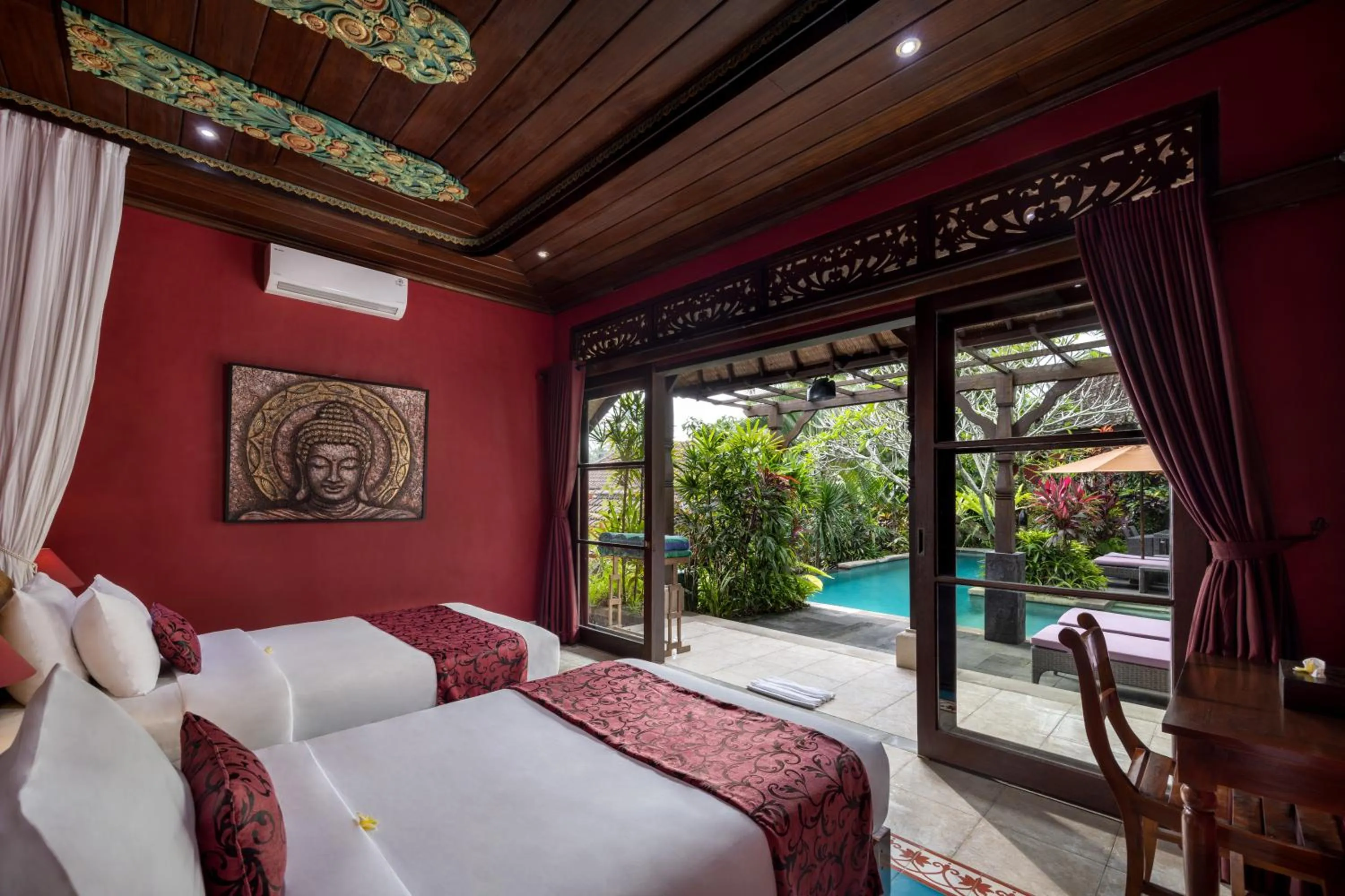 Bedroom, Bed in Bidadari Private Villas & Retreat