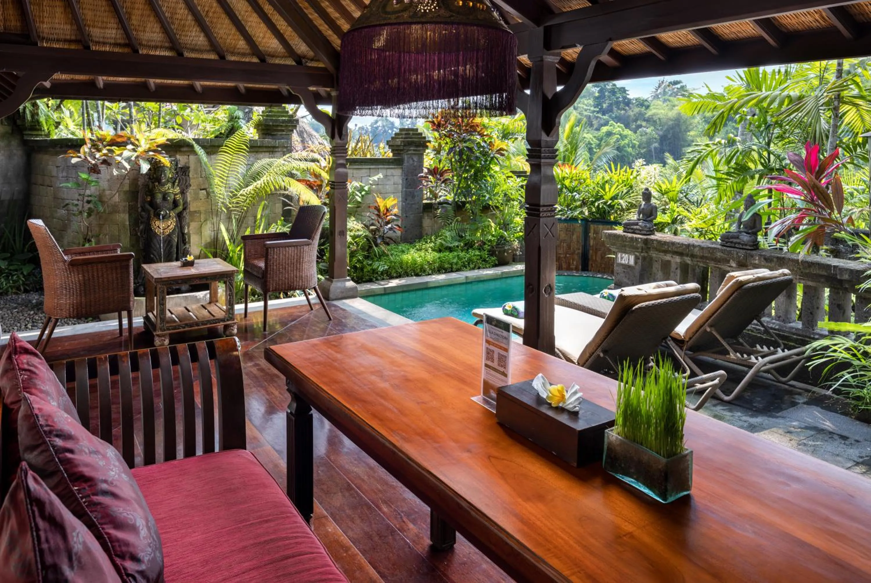 Pool view in Bidadari Private Villas & Retreat