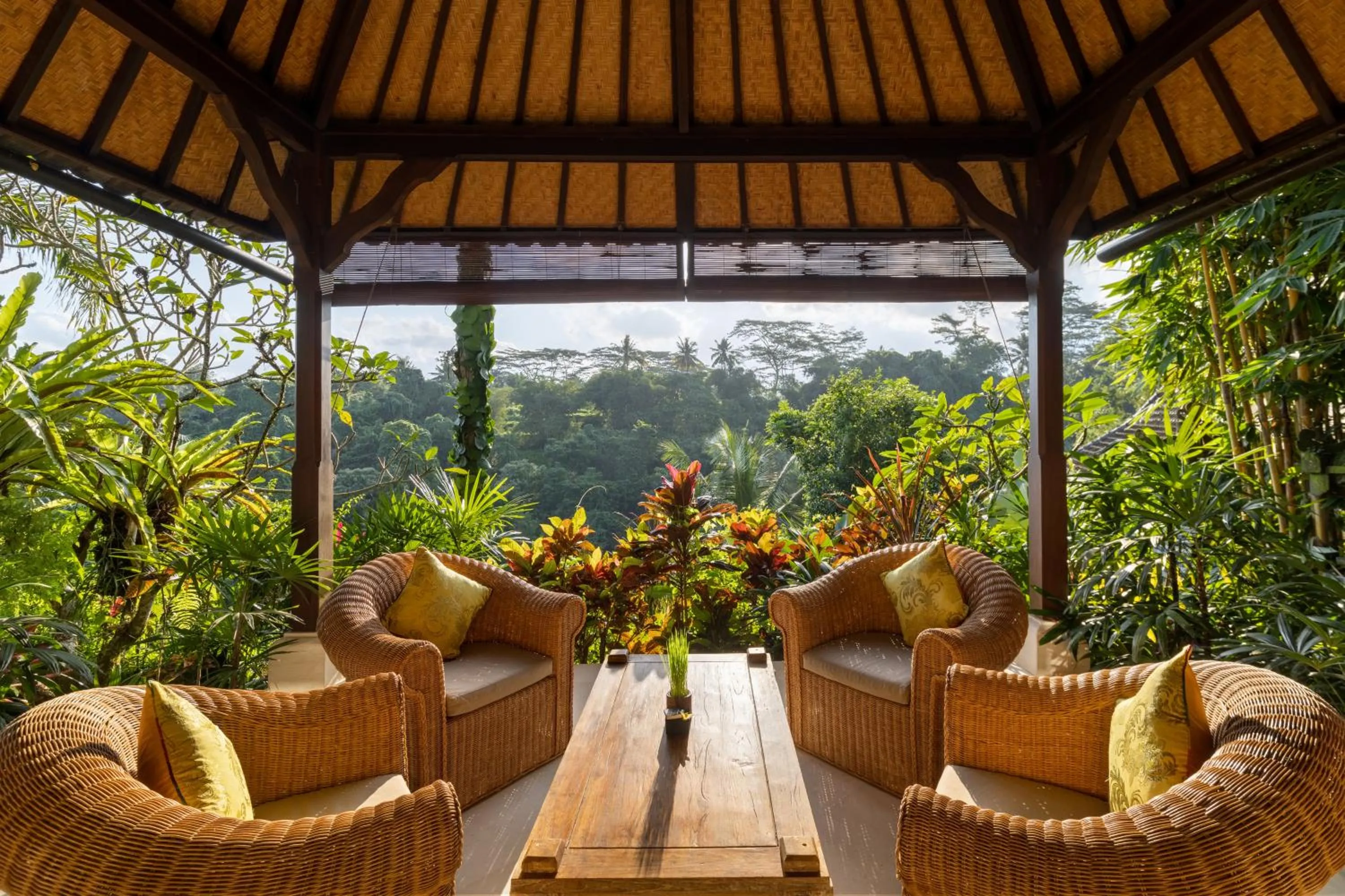 Garden in Bidadari Private Villas & Retreat