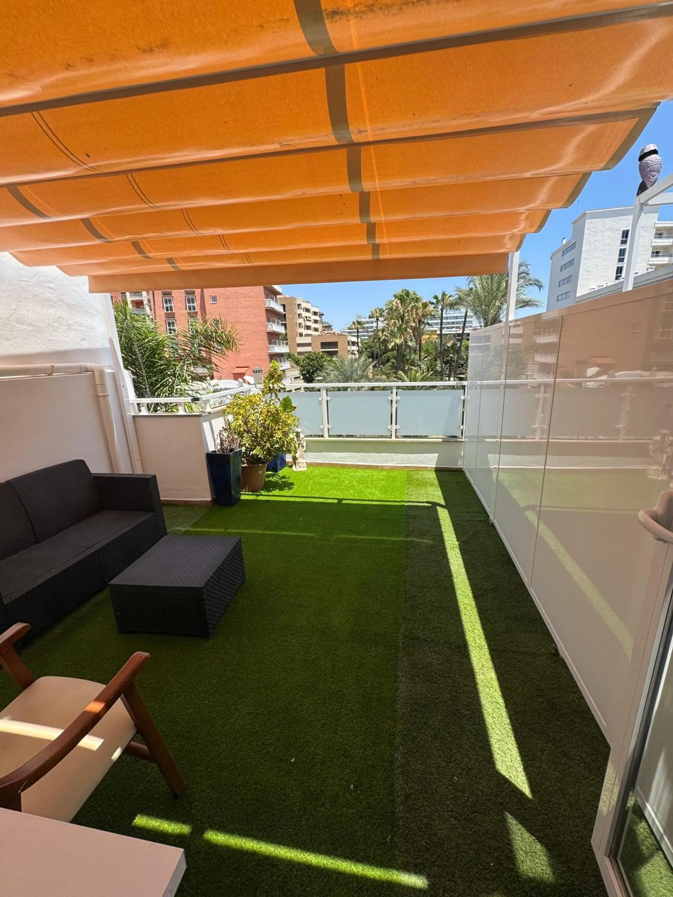 Patio in Bajondillo Beach Cozy Inns