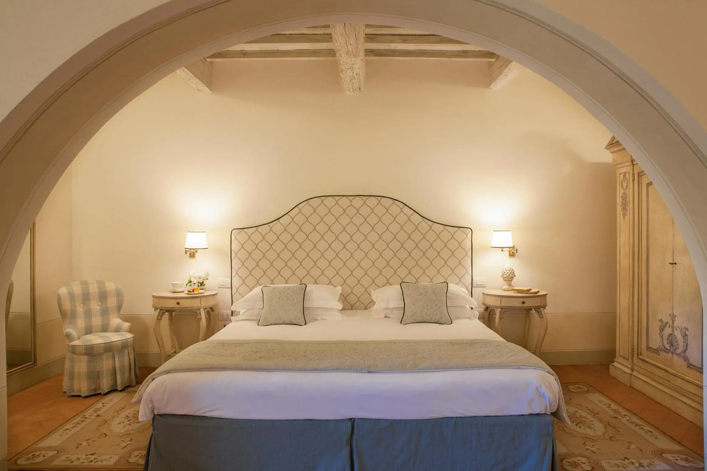 Bedroom, Bed in Podere Brizio