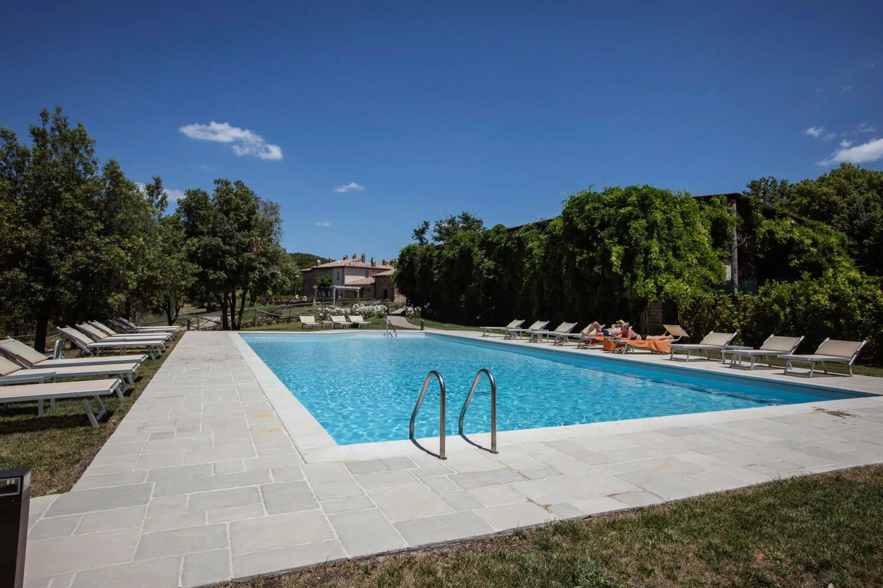 Swimming pool in Podere Brizio