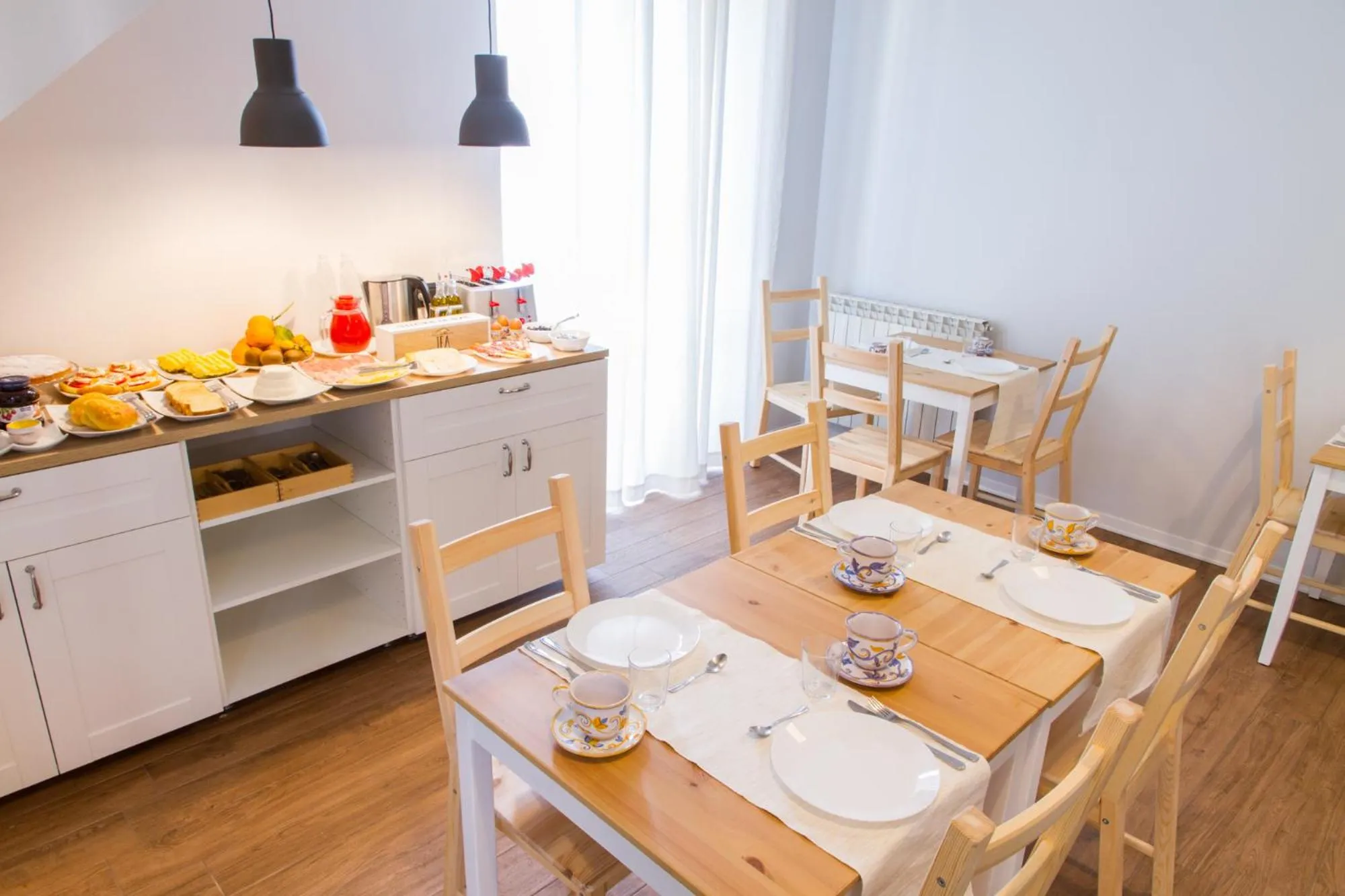 Breakfast in B&B Cortile Umberto I