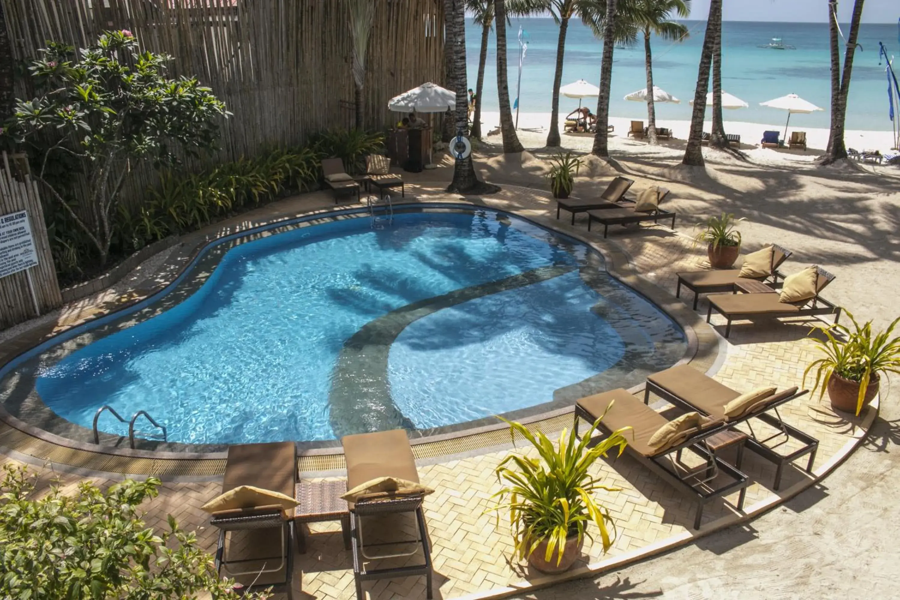 Bird's eye view in Microtel by Wyndham Boracay Bird's eye view in Microtel by Wyndham Boracay