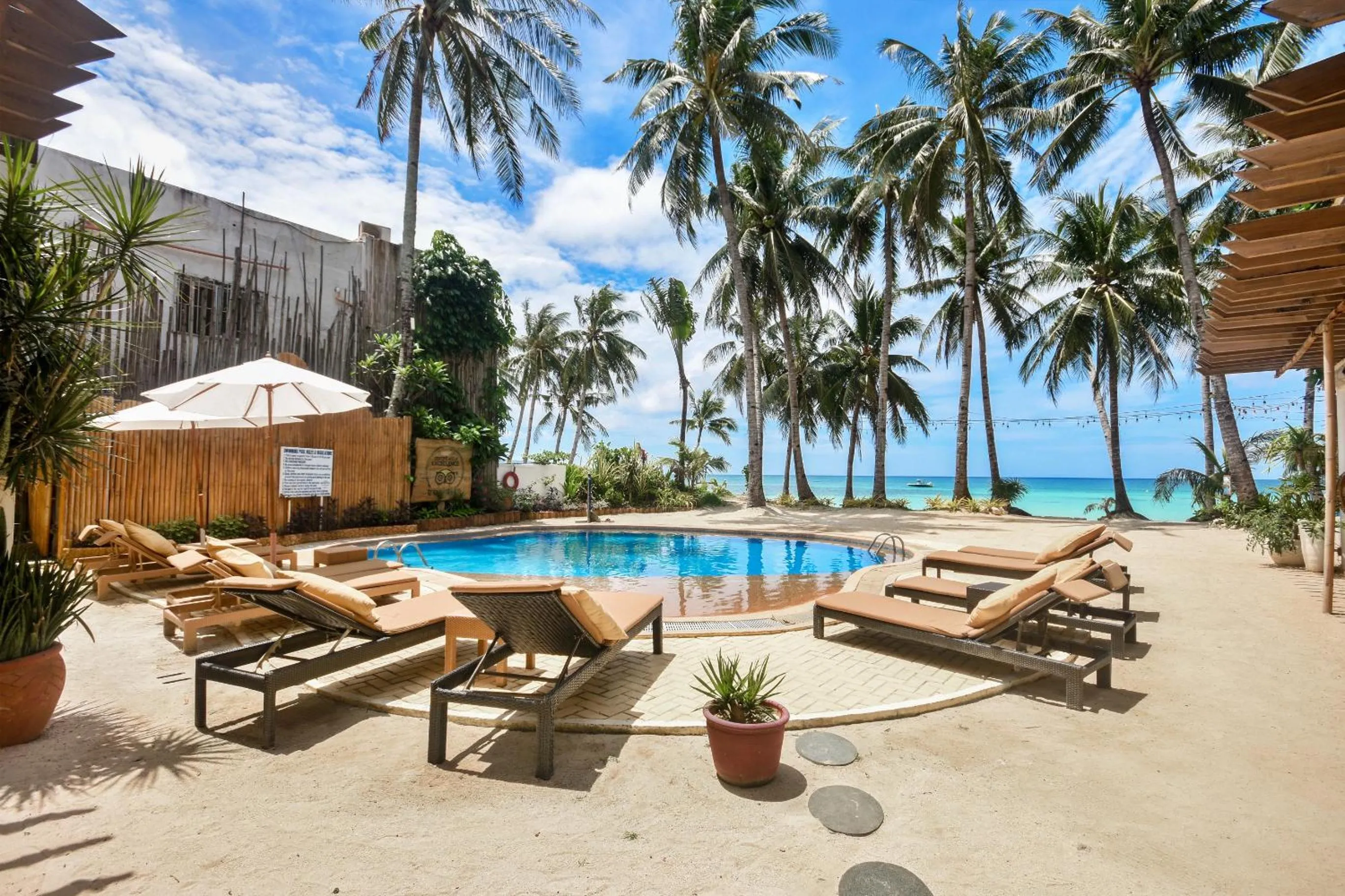 Swimming pool in Microtel by Wyndham Boracay
