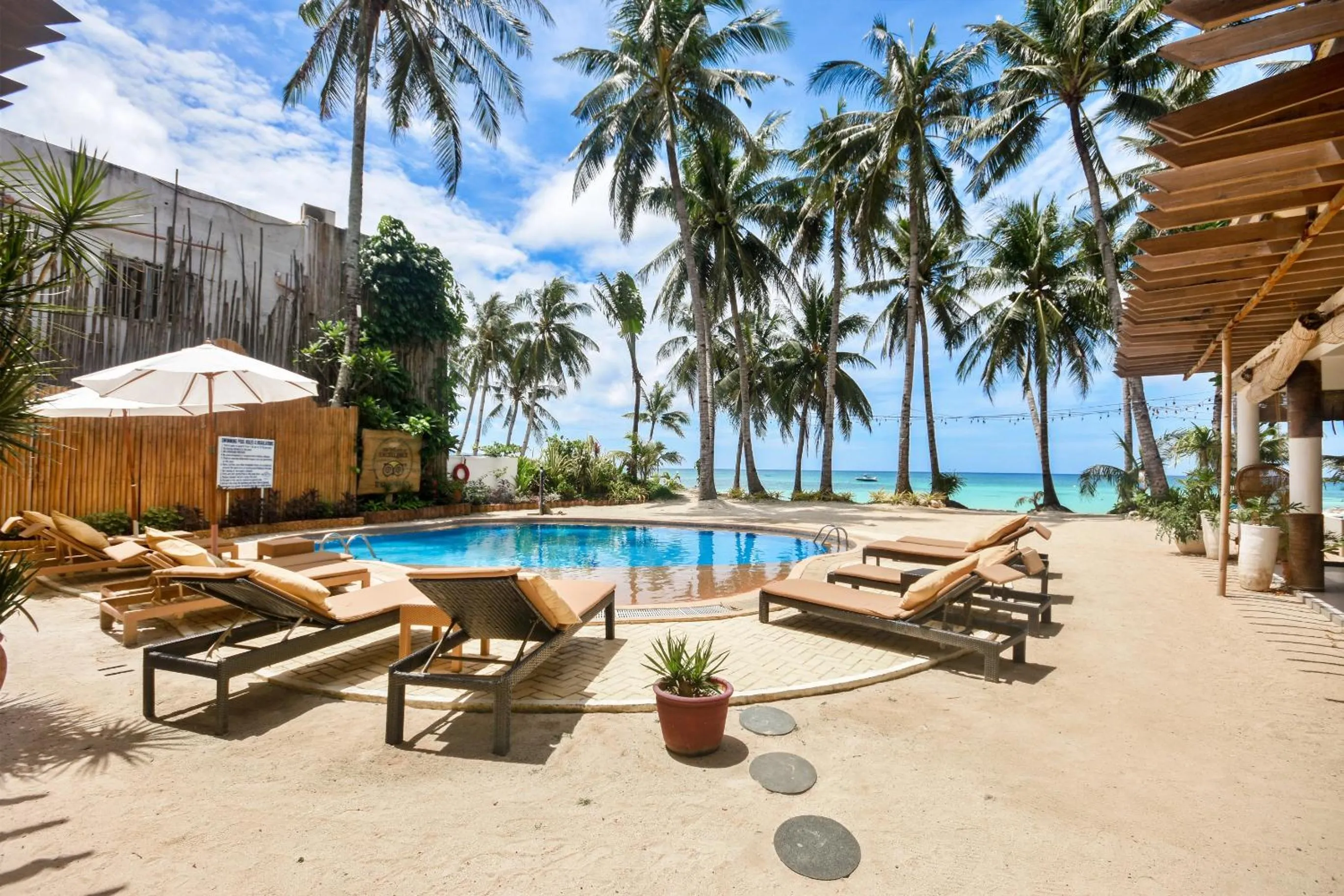 Swimming pool in Microtel by Wyndham Boracay