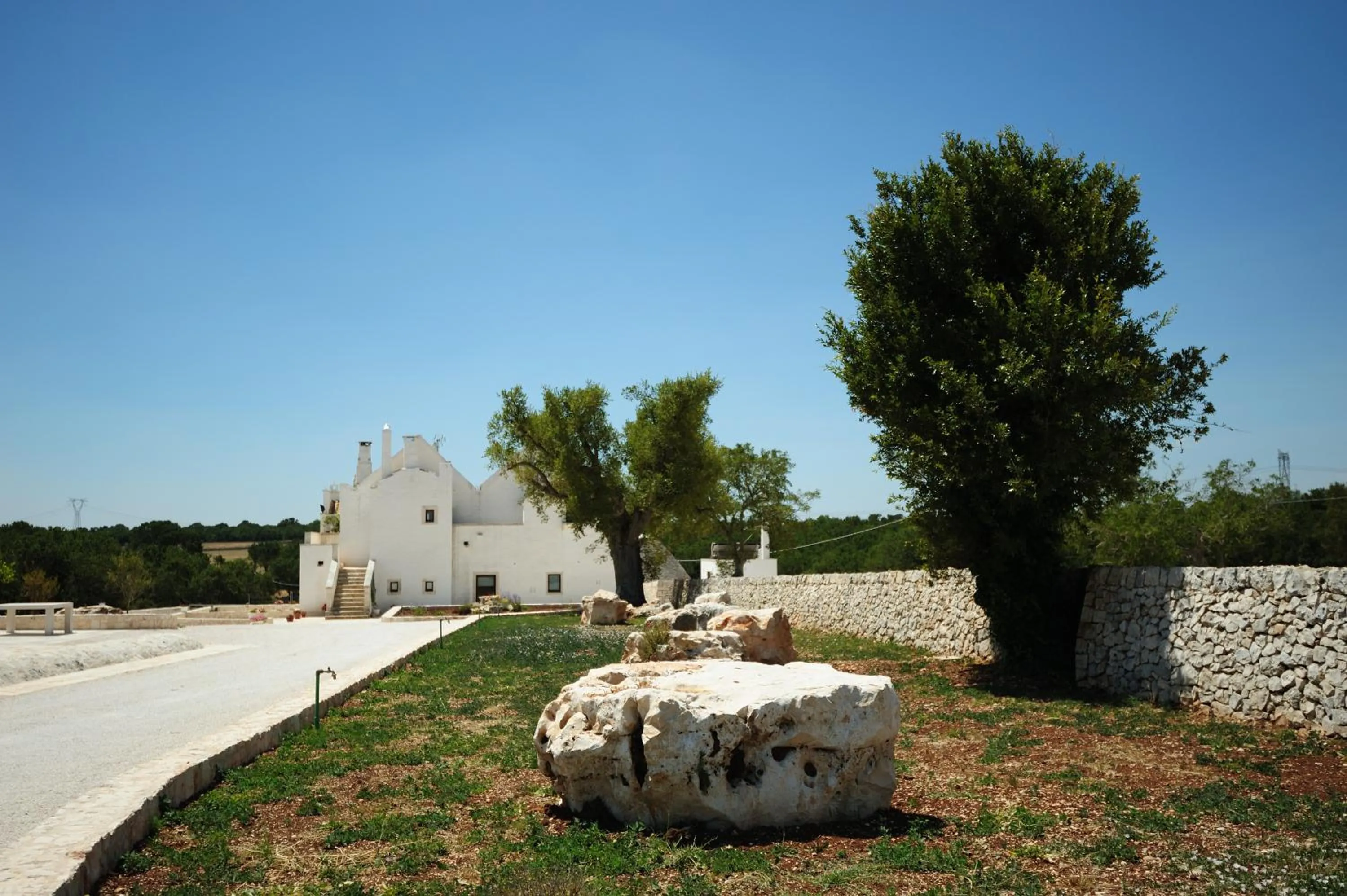 Facade/entrance in Masseria Calandrella