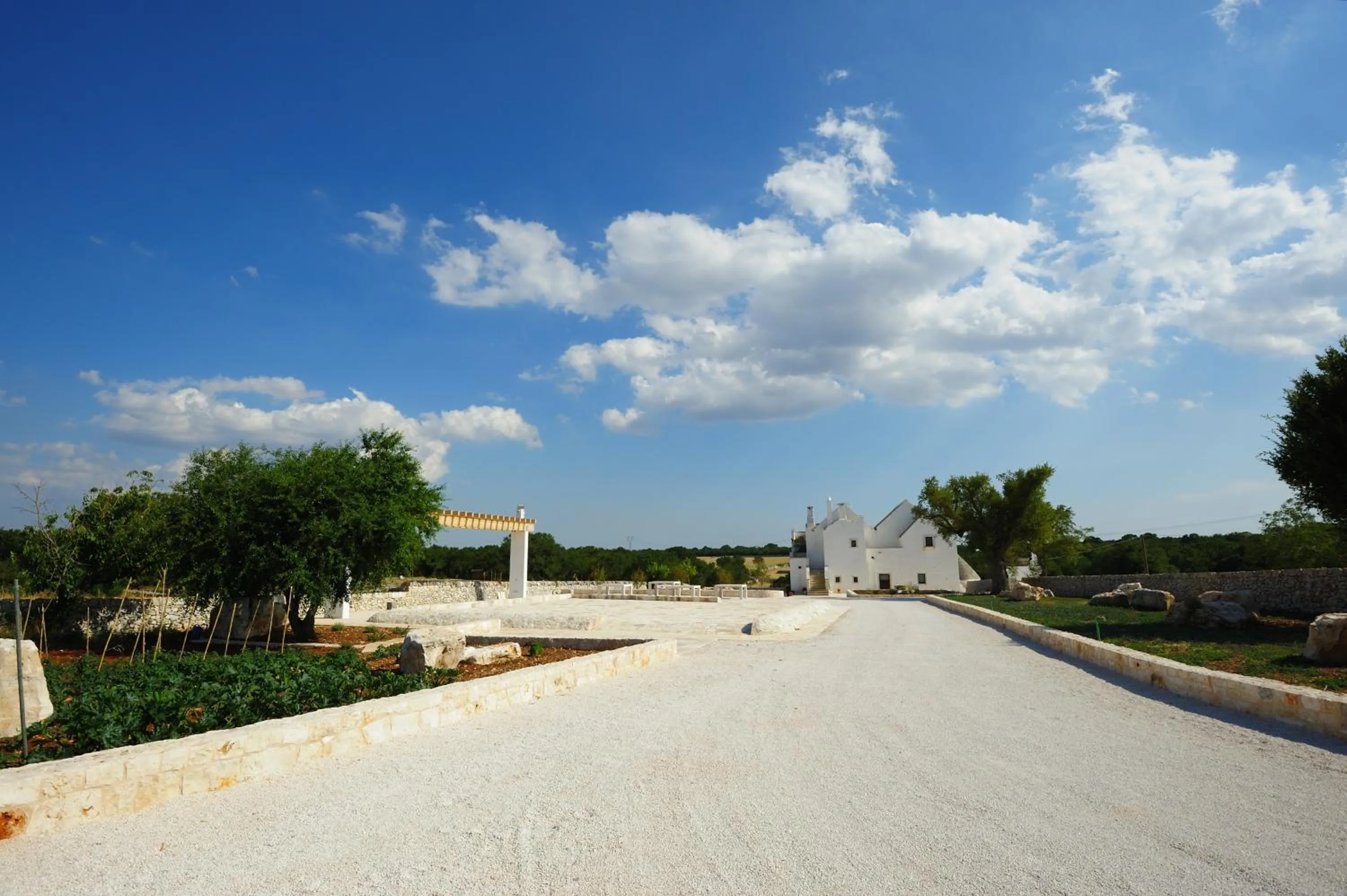 Facade/entrance in Masseria Calandrella