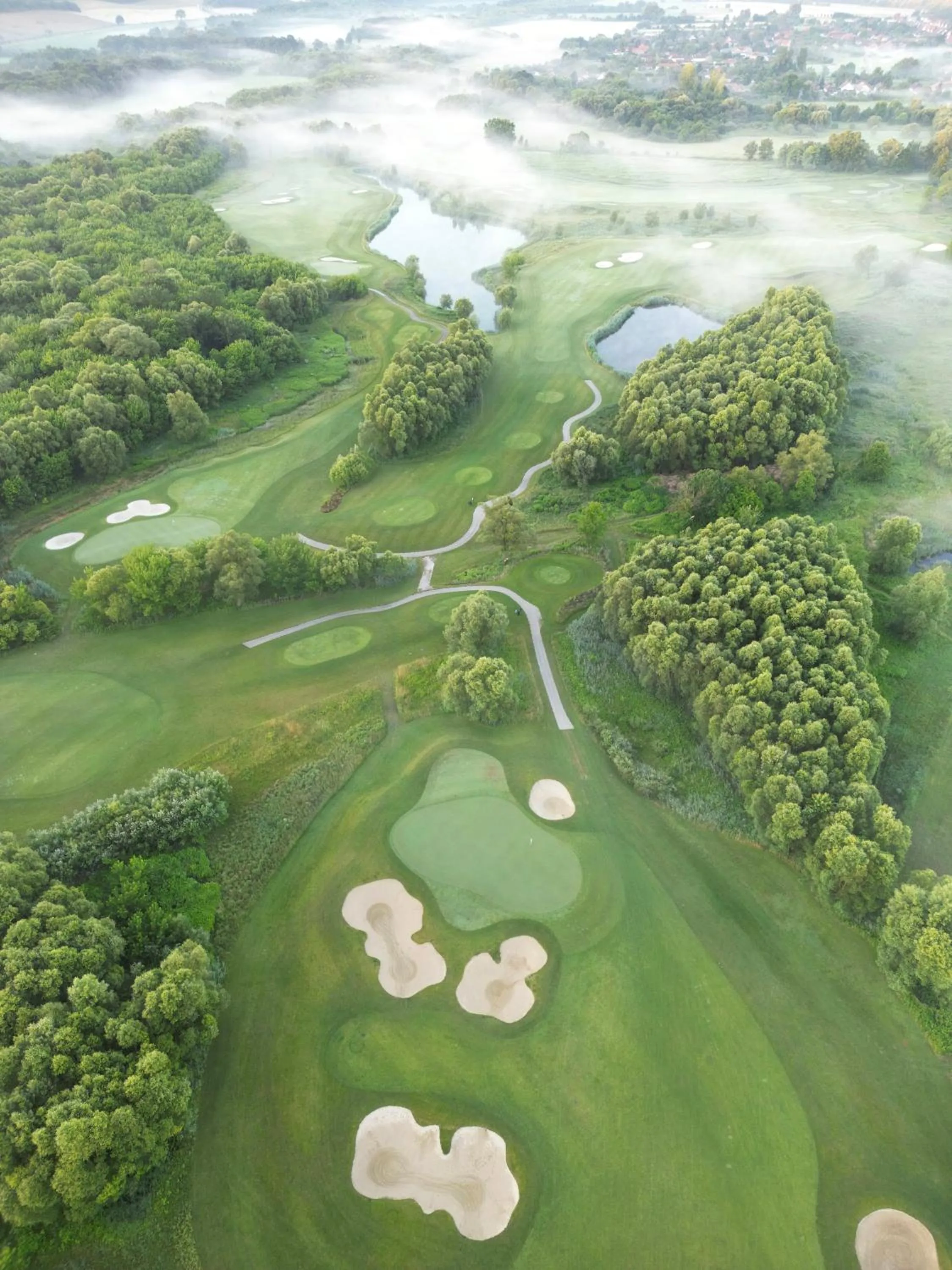 Bird's eye view in Zala Springs Golf Resort