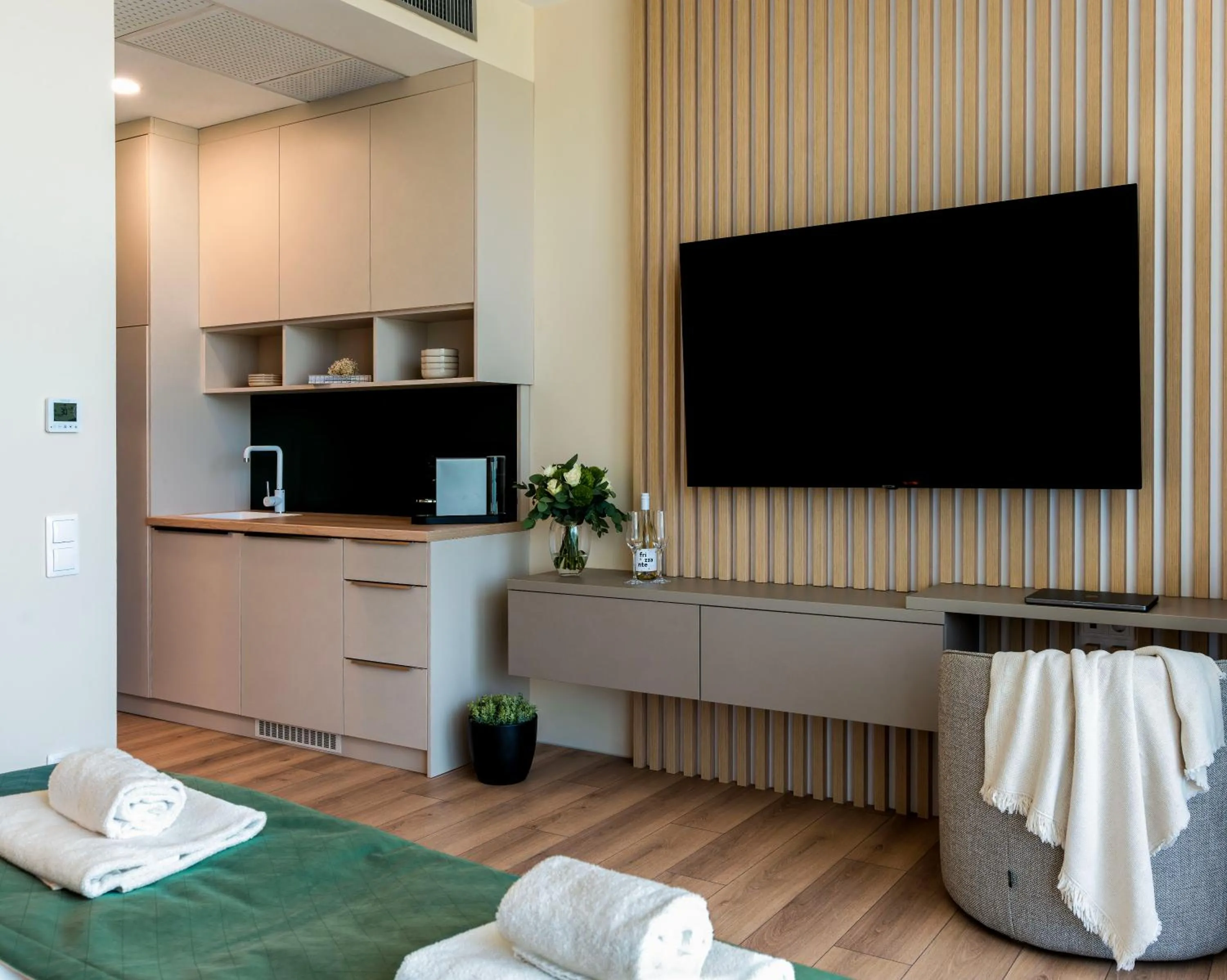 Bed in Zala Springs Golf Resort