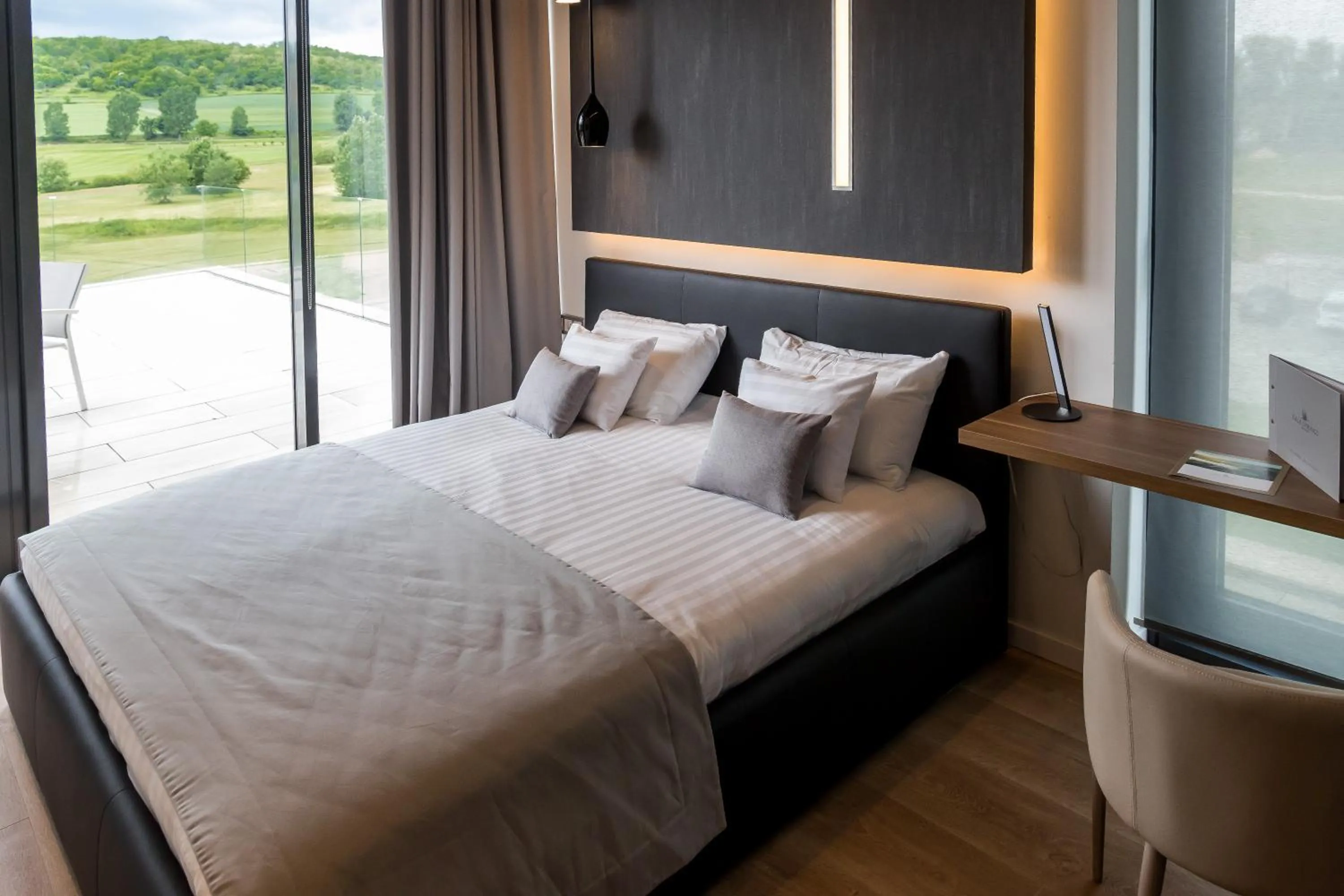 Bed in Zala Springs Golf Resort
