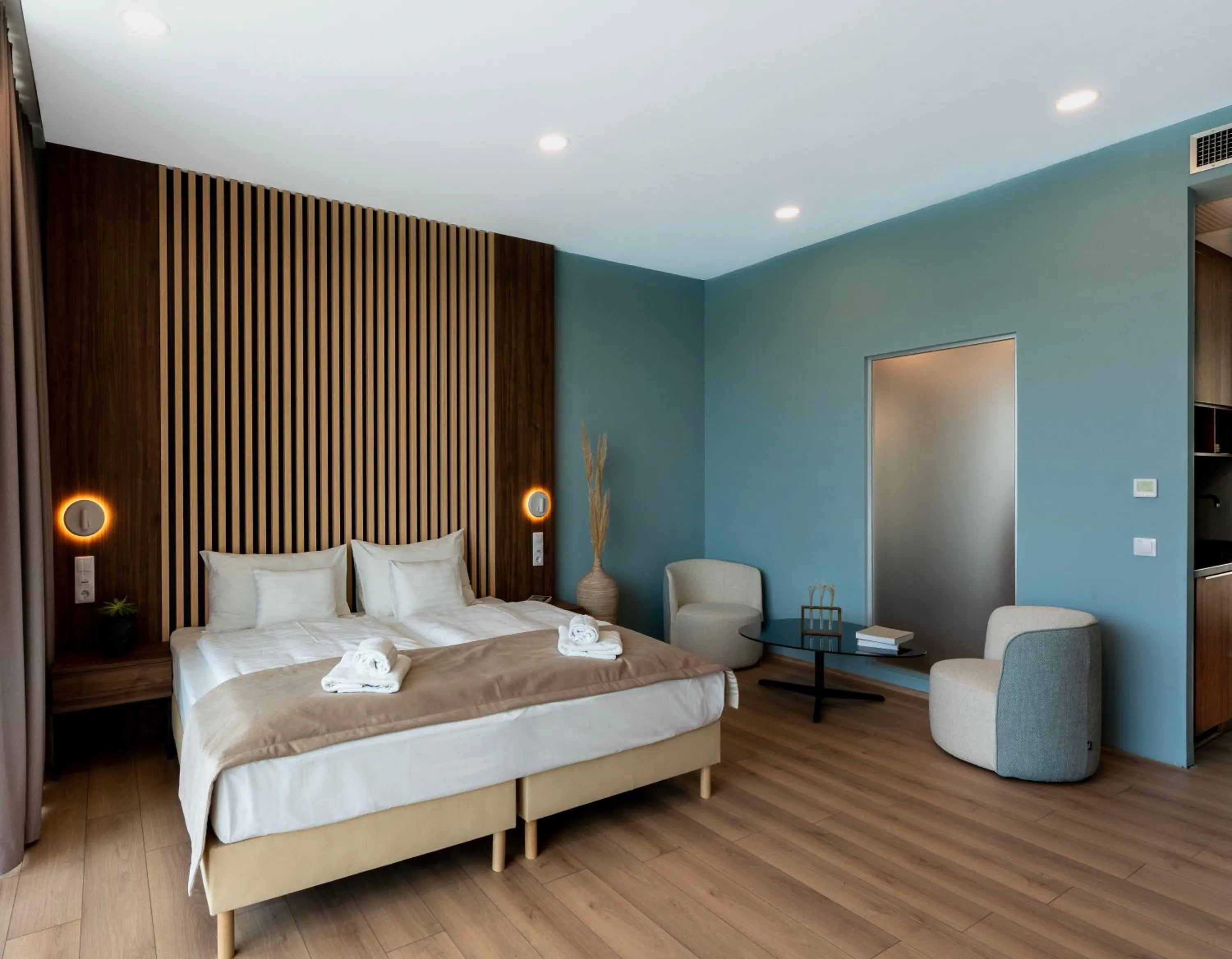 Bed in Zala Springs Golf Resort