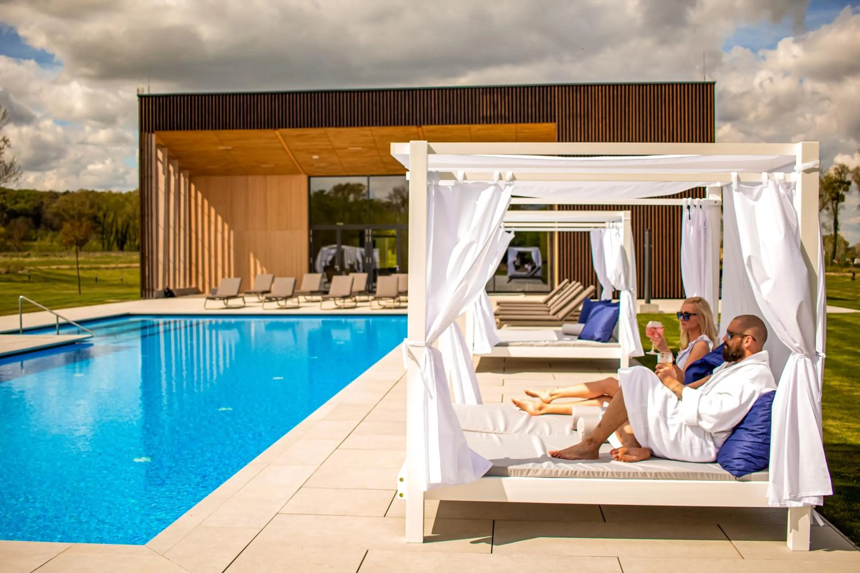 Hot Spring Bath in Zala Springs Golf Resort