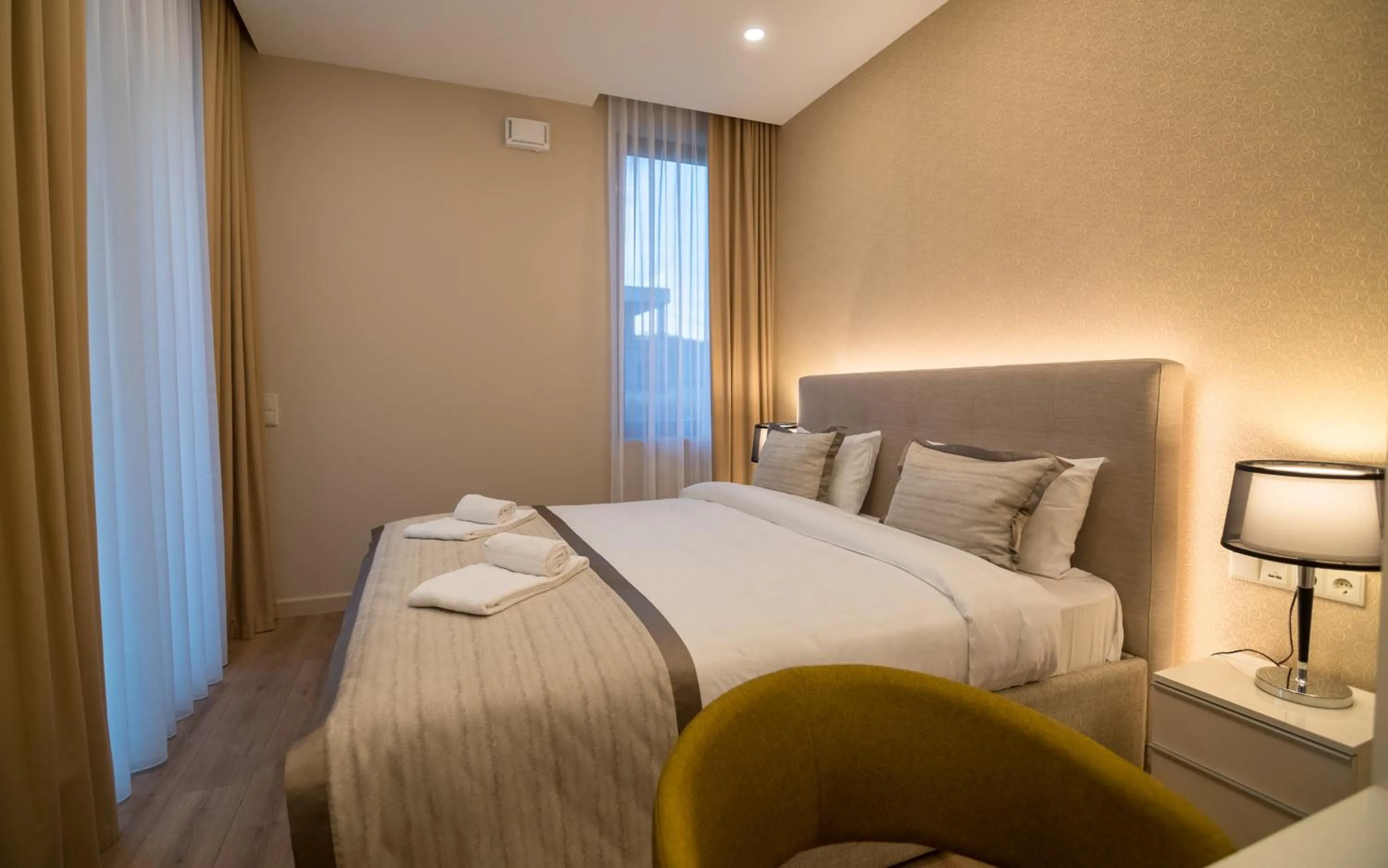 Bed in Zala Springs Golf Resort