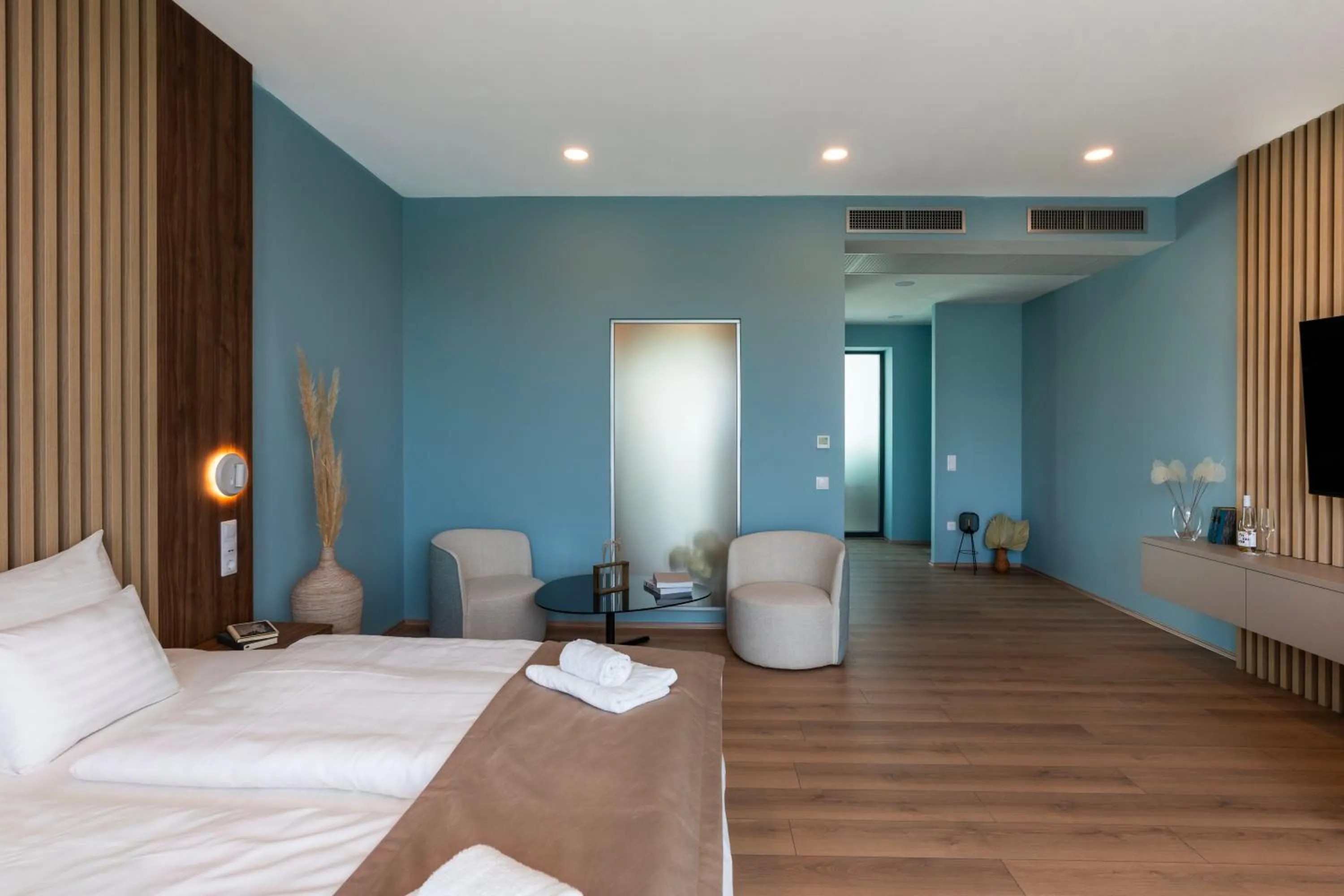 Bed in Zala Springs Golf Resort