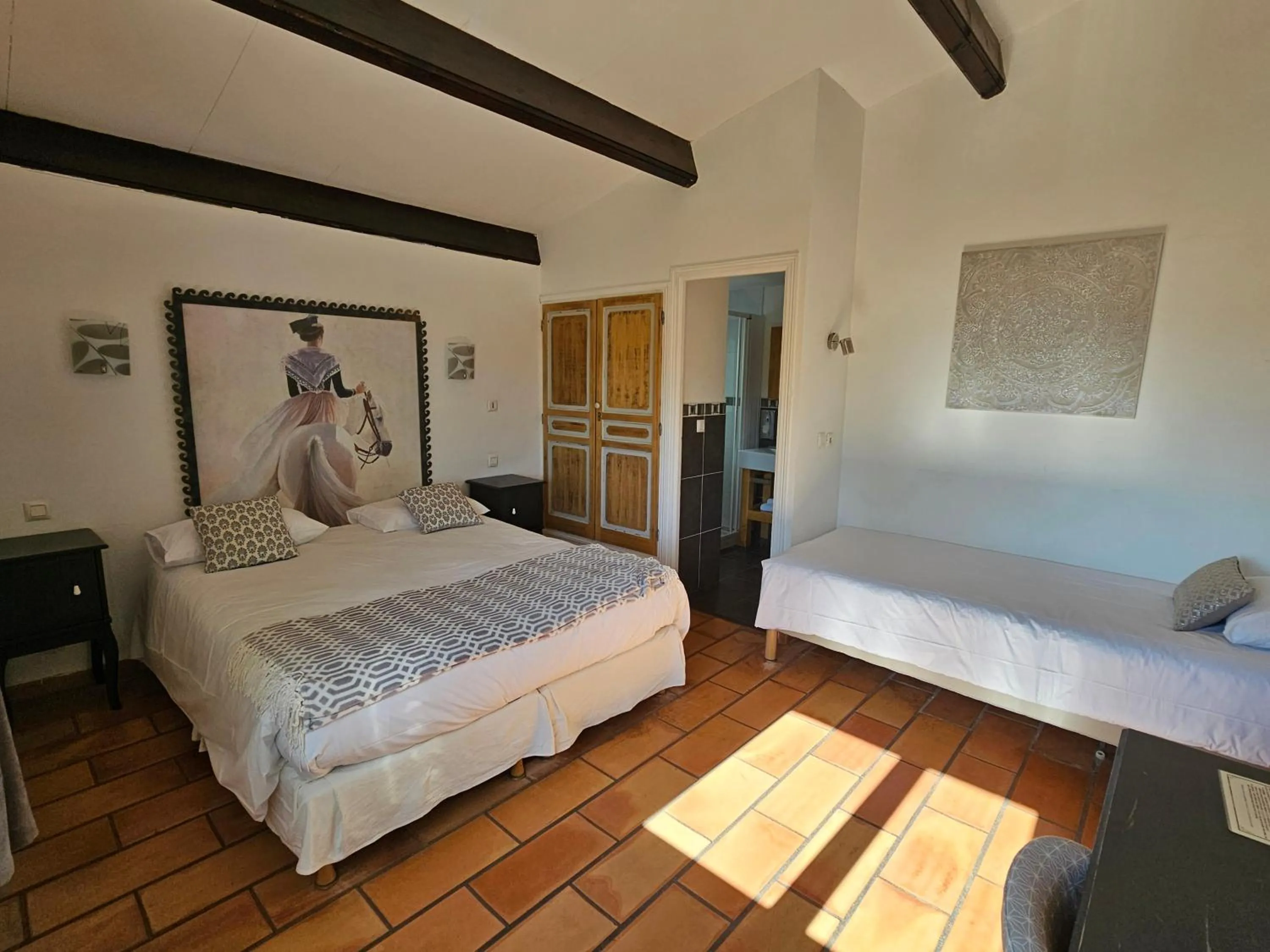 Bed in Mas De Calabrun